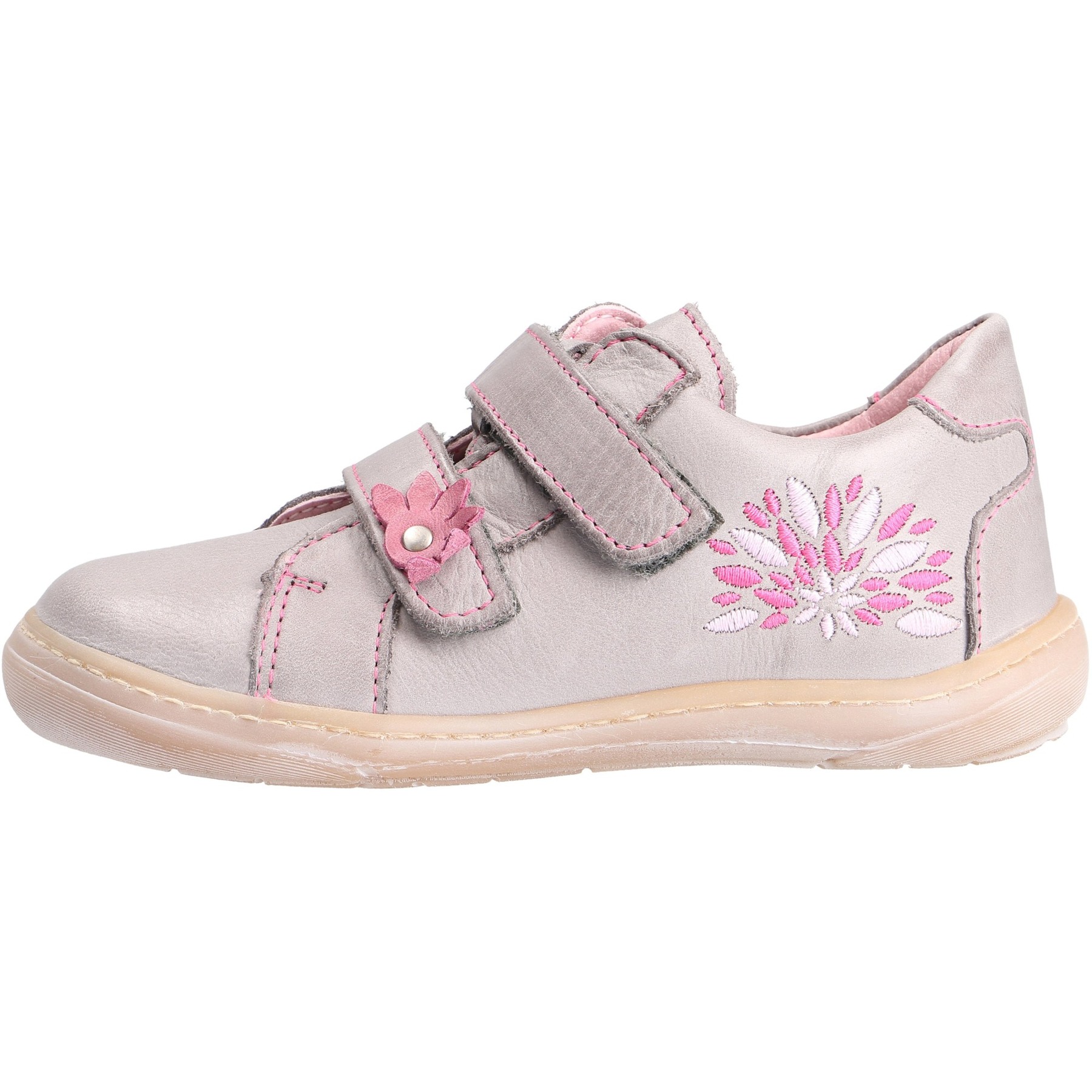 graue halbschuh seitenansicht links