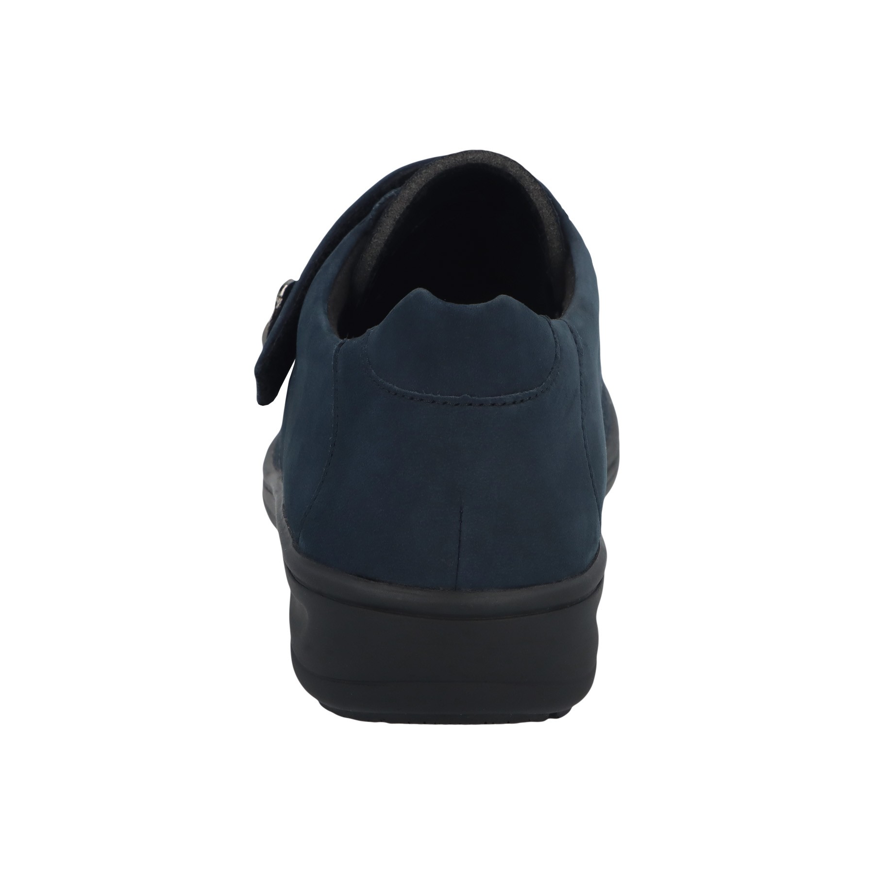 blaue slipper hinteransicht