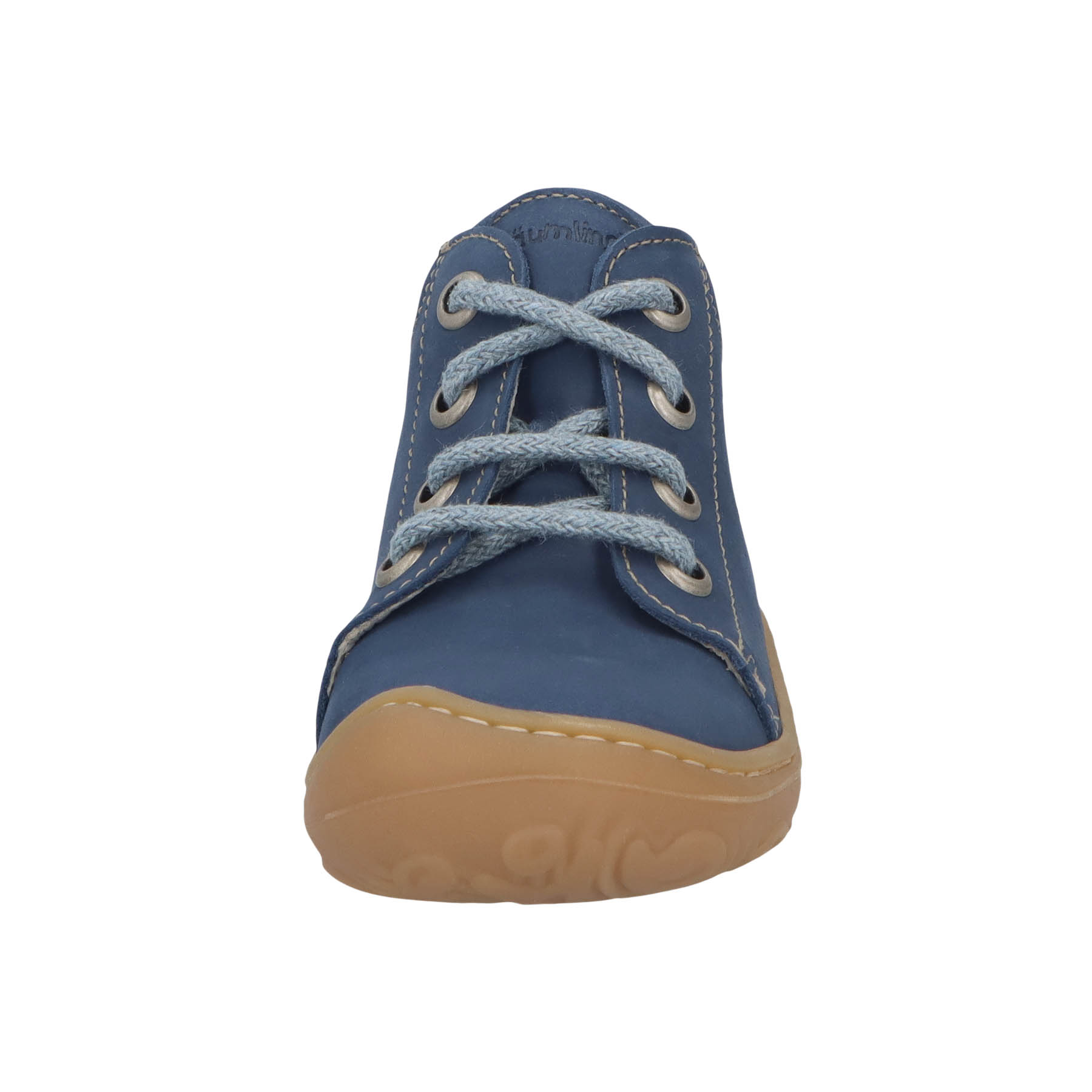 blaue lauflernschuhe vorderansicht