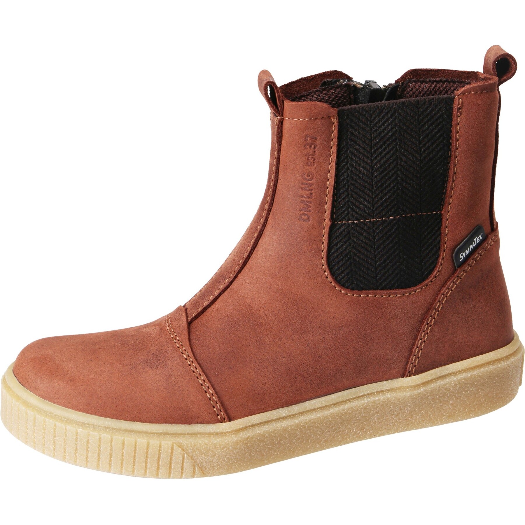 braune stiefel 3-4 ansicht