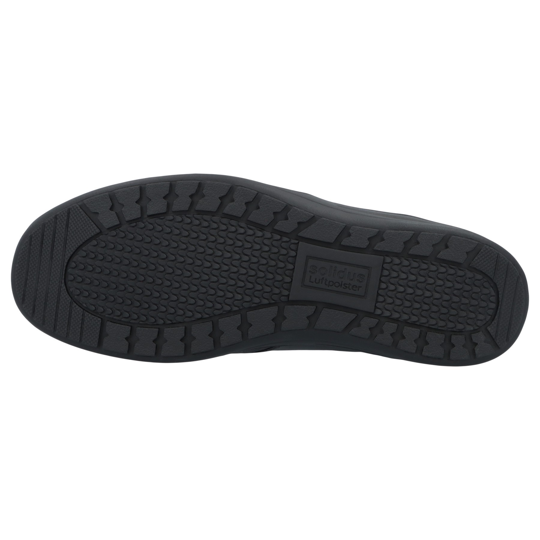 schwarze stiefel sohlenansicht