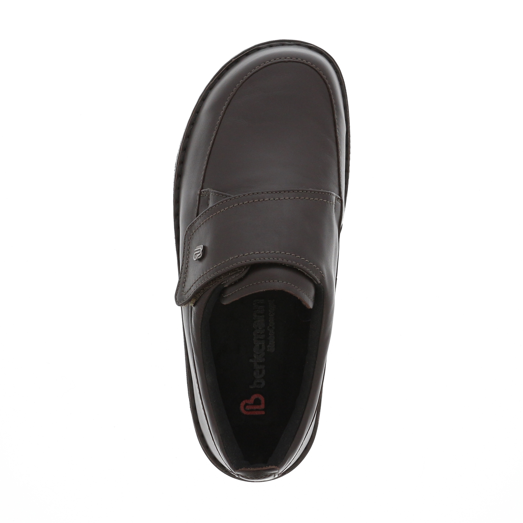 braune halbschuh draufsicht