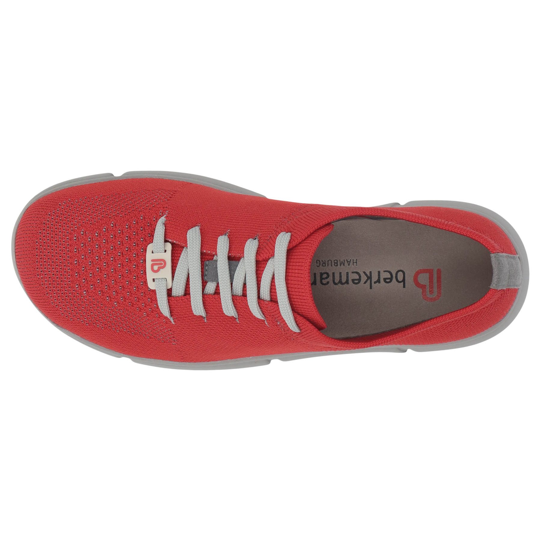 rote sneaker draufsicht