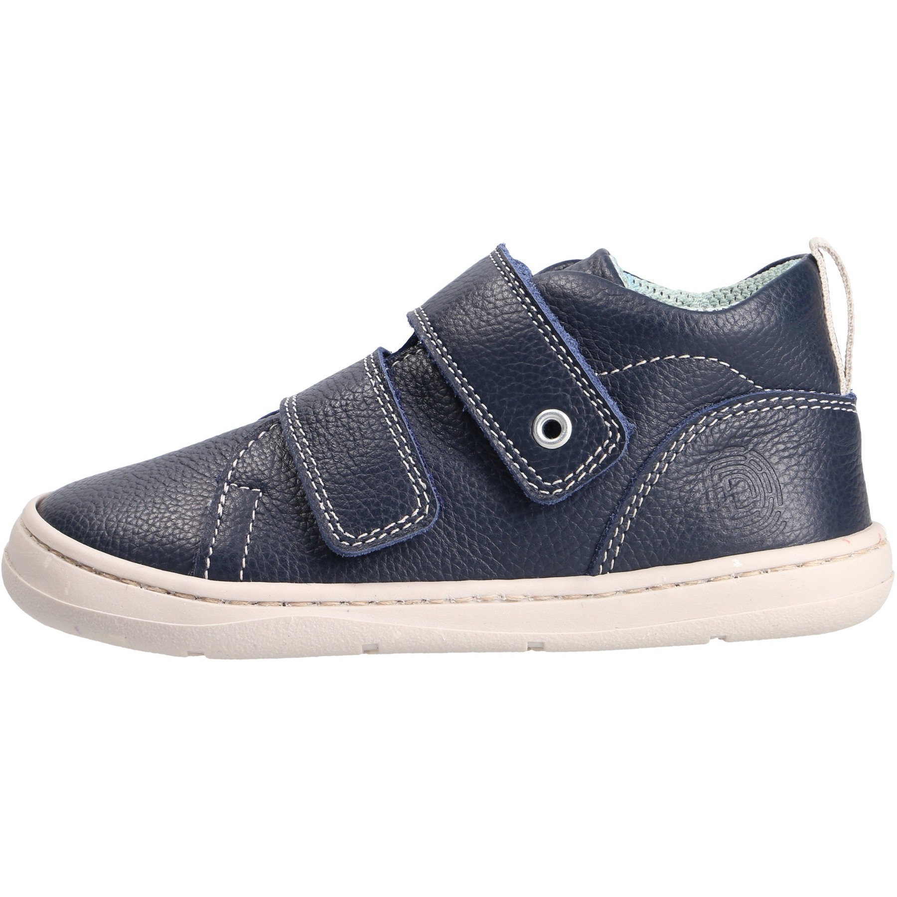 blaue lauflernschuhe seitenansicht links