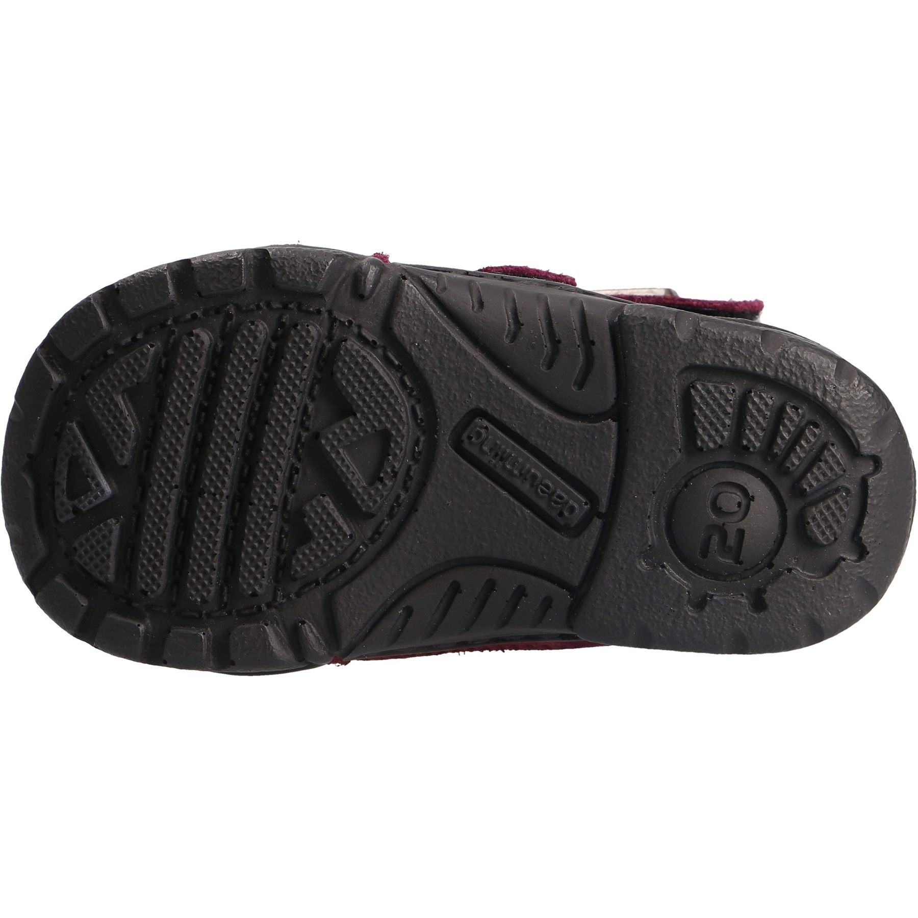 rote stiefeletten sohlenansicht