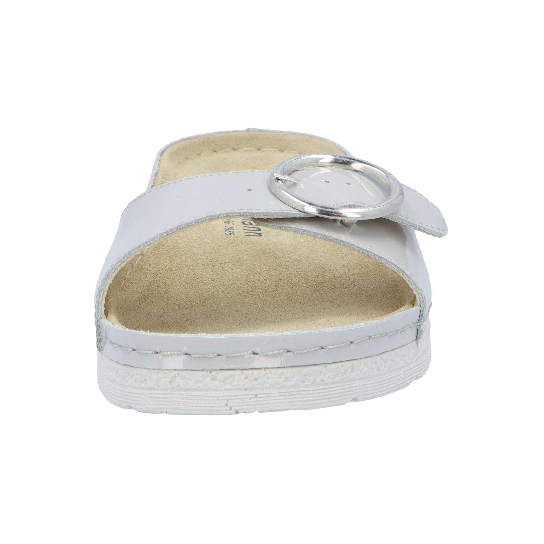 weiße sandale vorderansicht