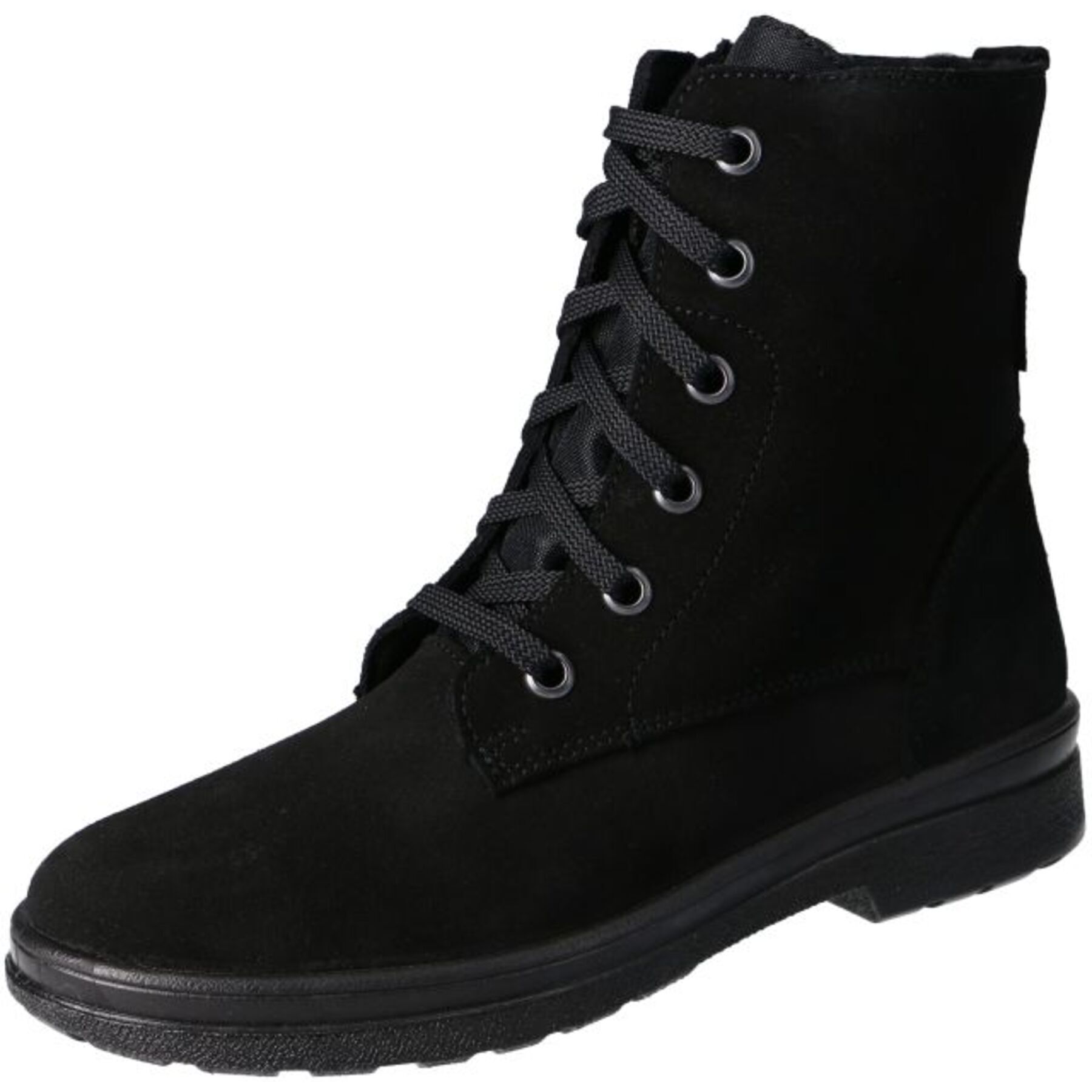 schwarze stiefeletten 3-4 ansicht