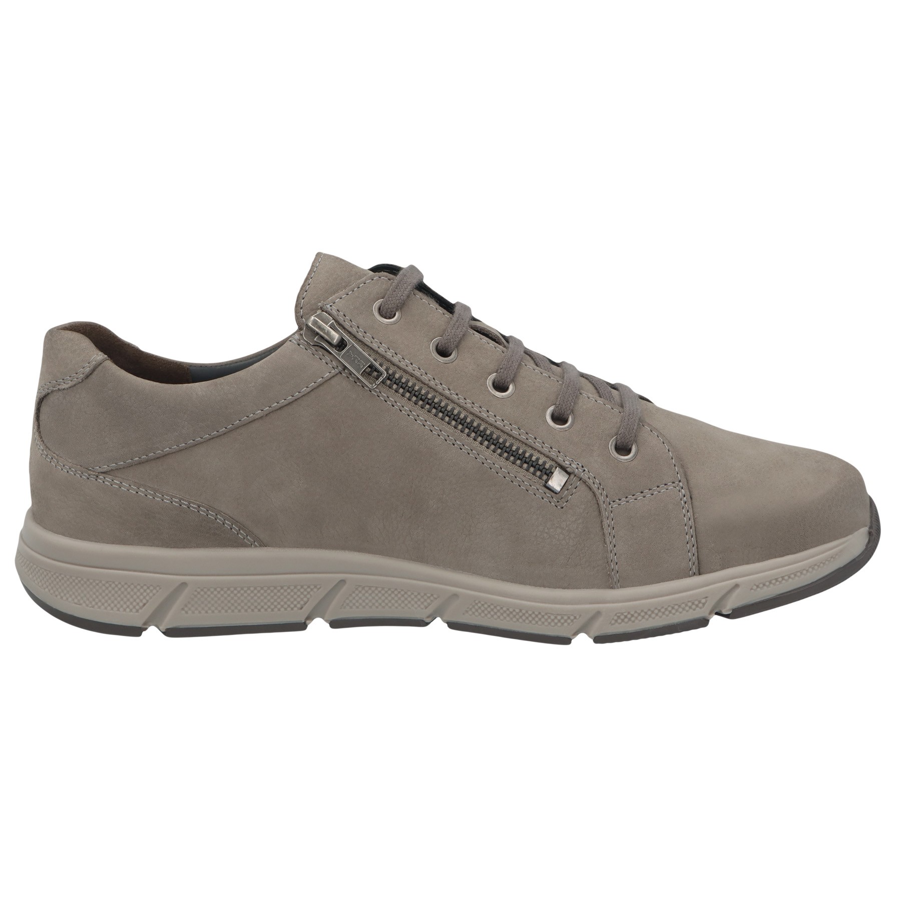 graue halbschuh seitenansicht rechts