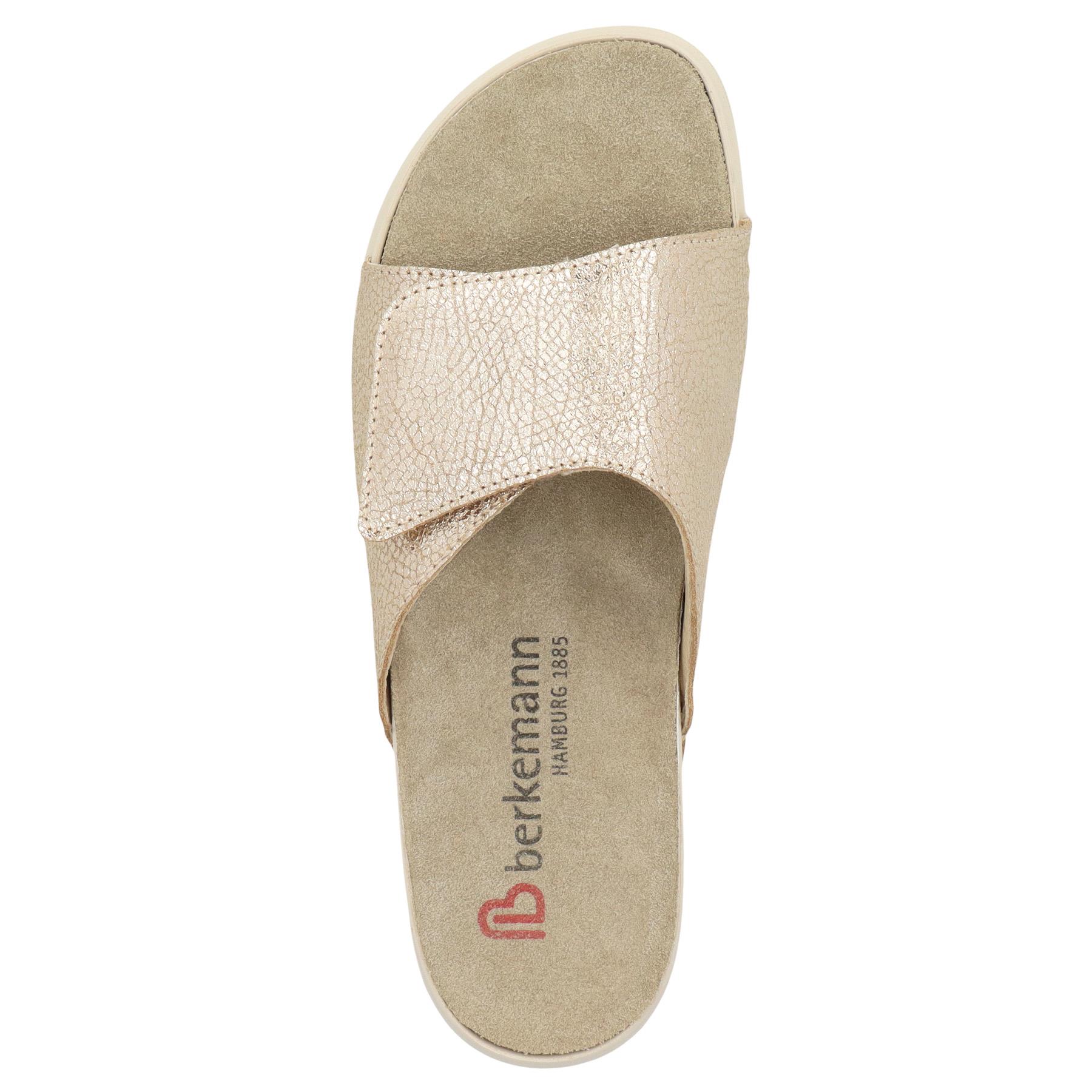 mehrfarbige pantolette draufsicht