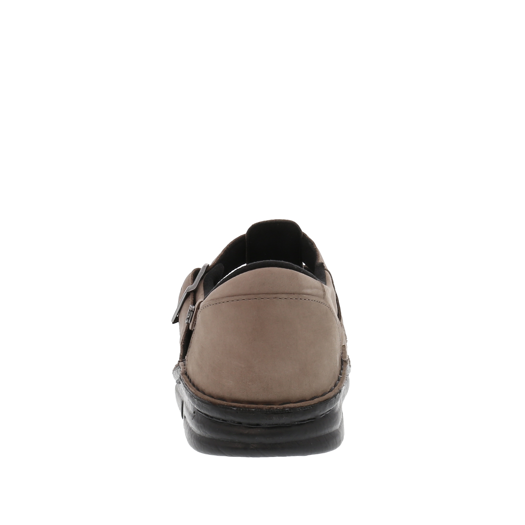 graue sandale hinteransicht