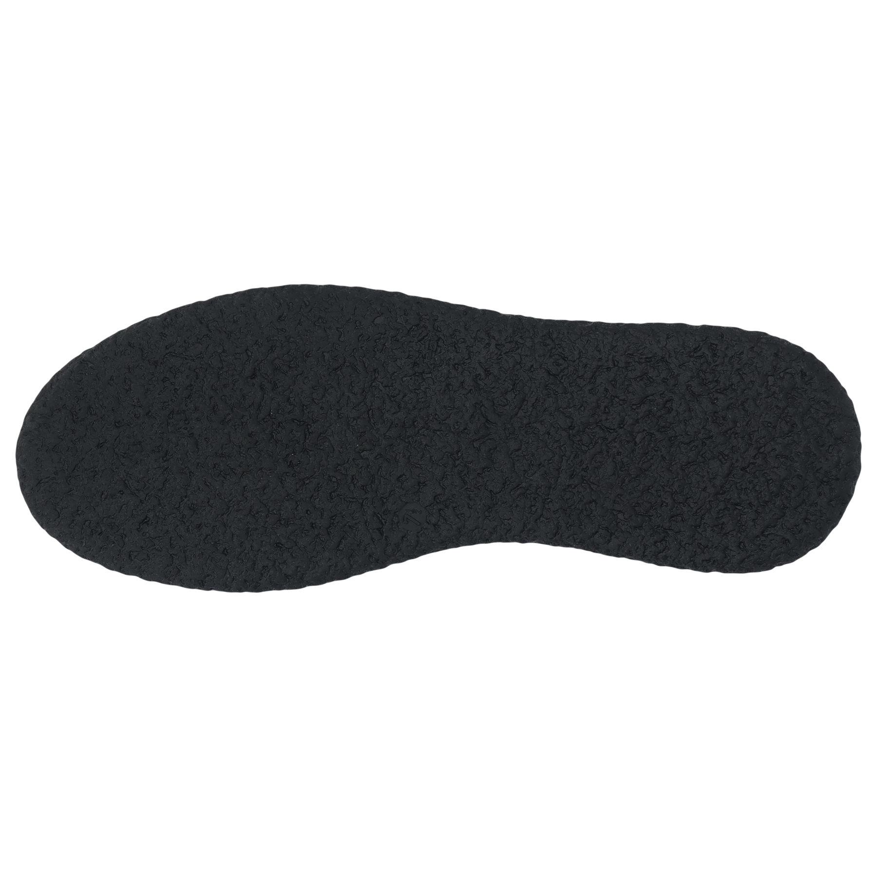 schwarze halbschuh sohlenansicht