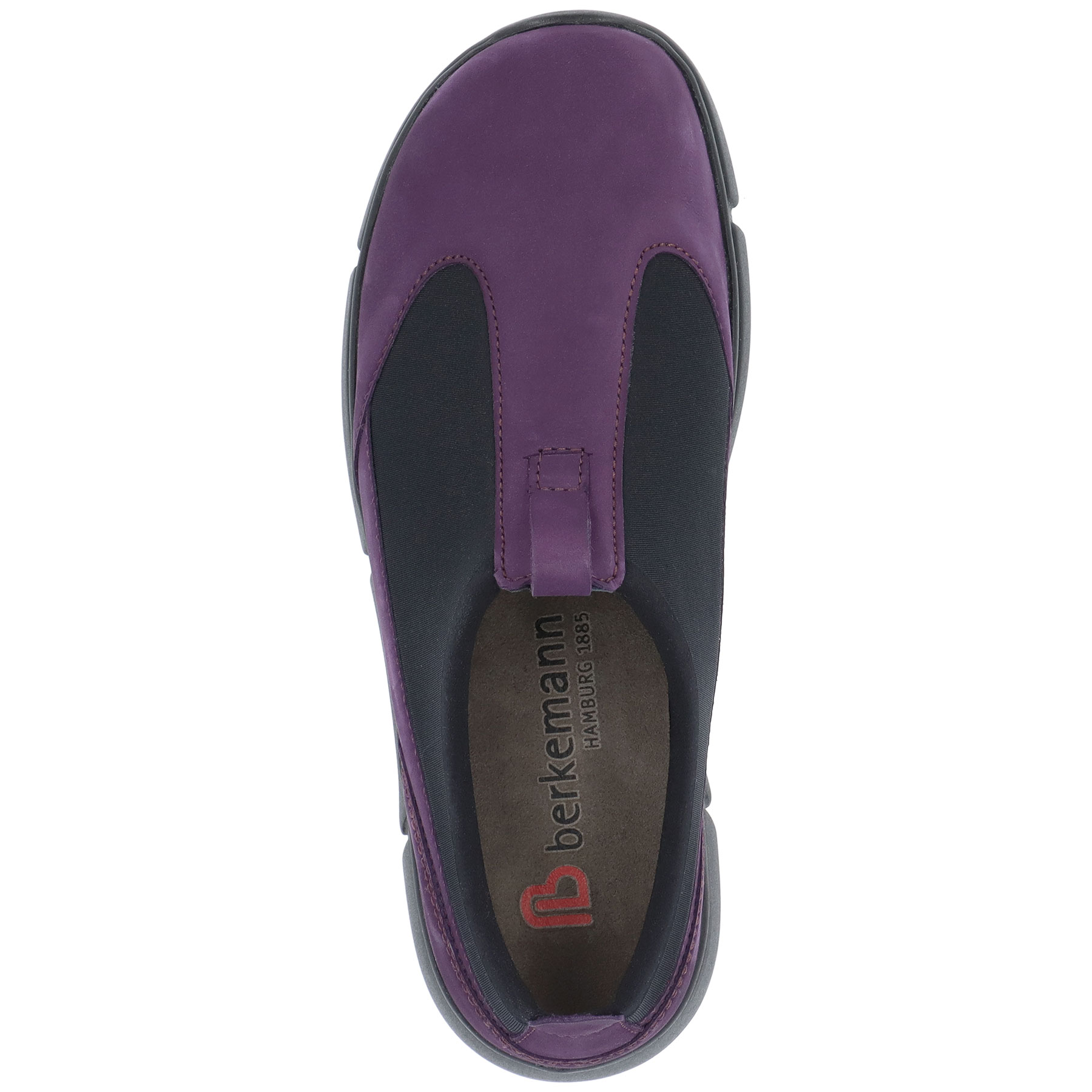 blaue halbschuh draufsicht