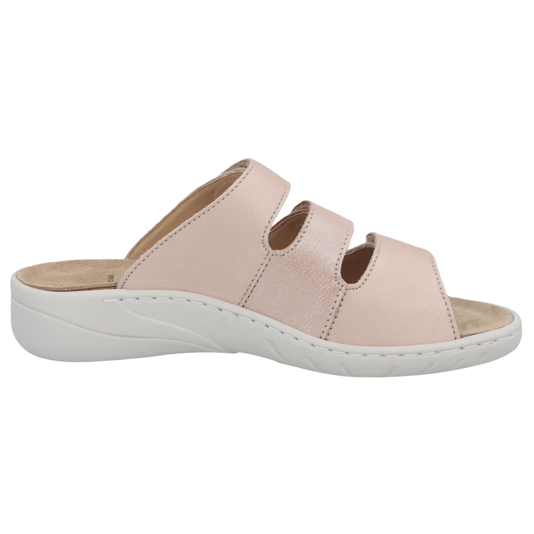 mehrfarbige pantolette seitenansicht rechts