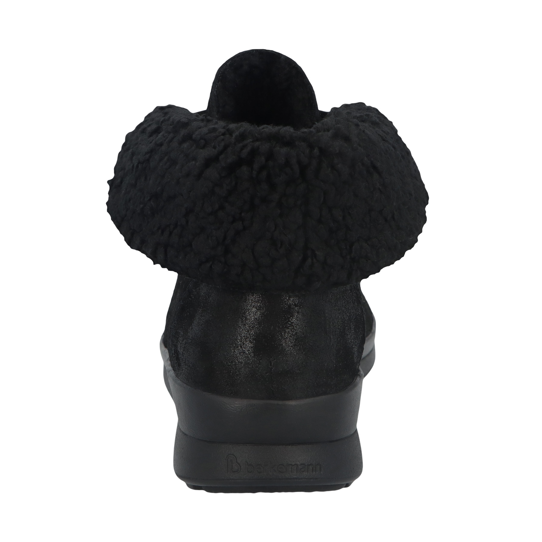 schwarze stiefeletten hinteransicht