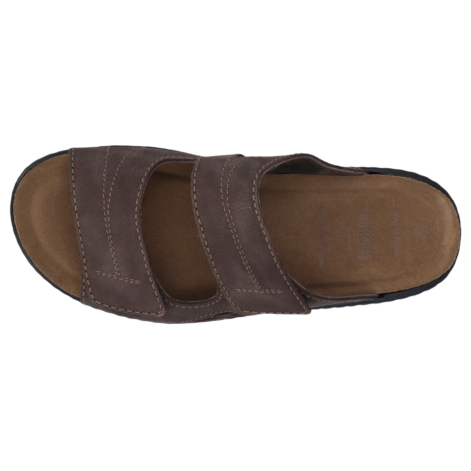 braune pantolette draufsicht