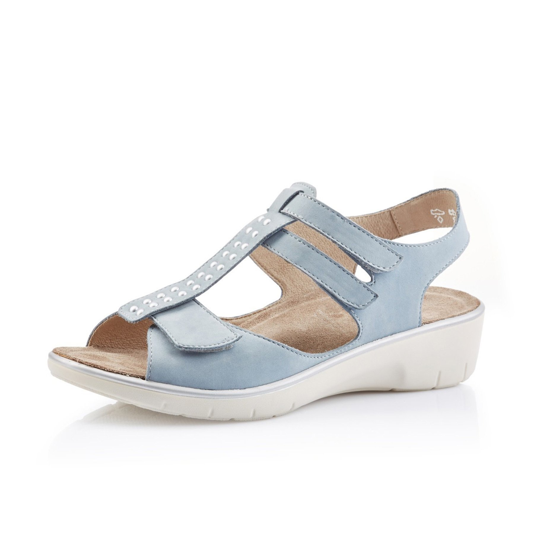 blaue sandale 3-4 ansicht