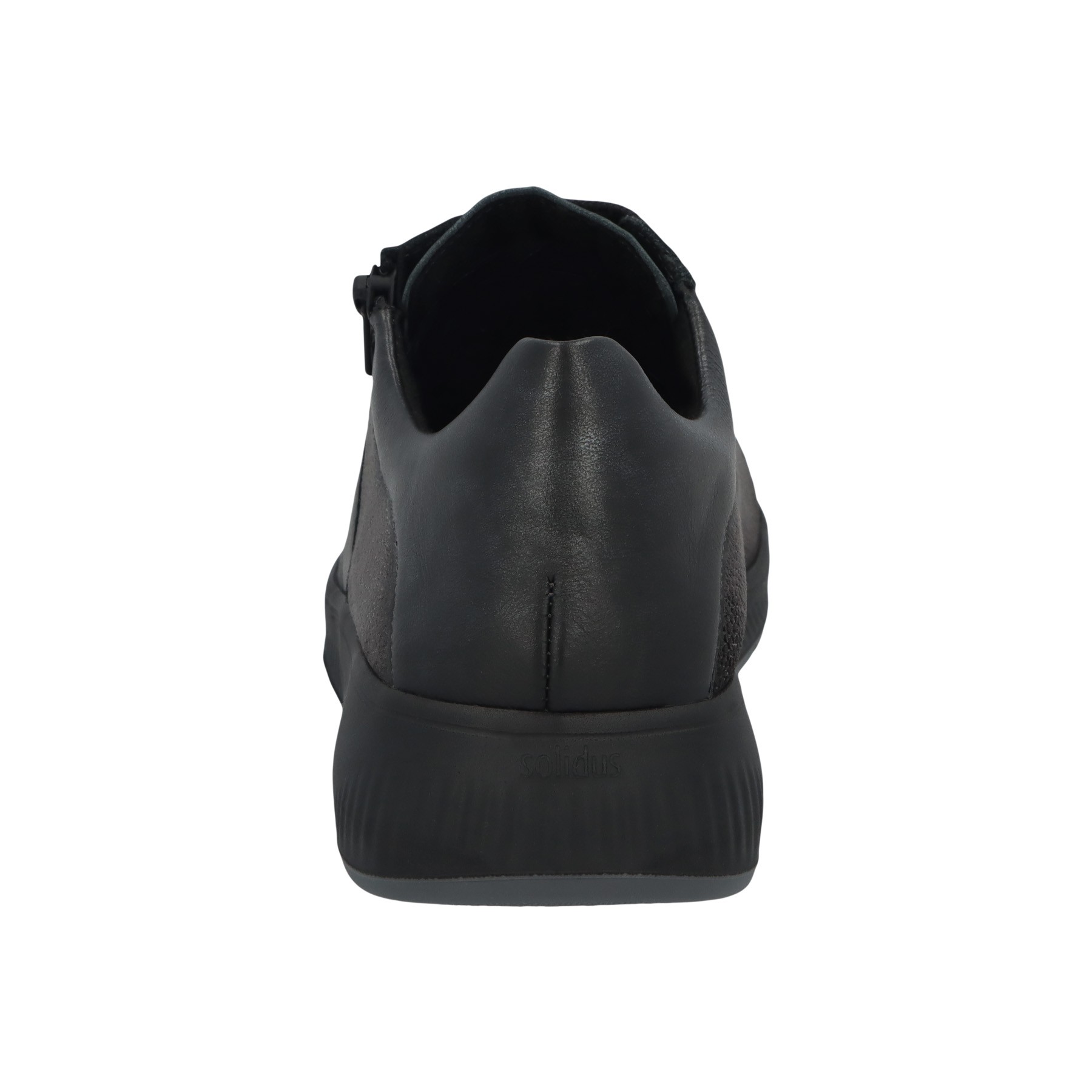 graue halbschuh hinteransicht