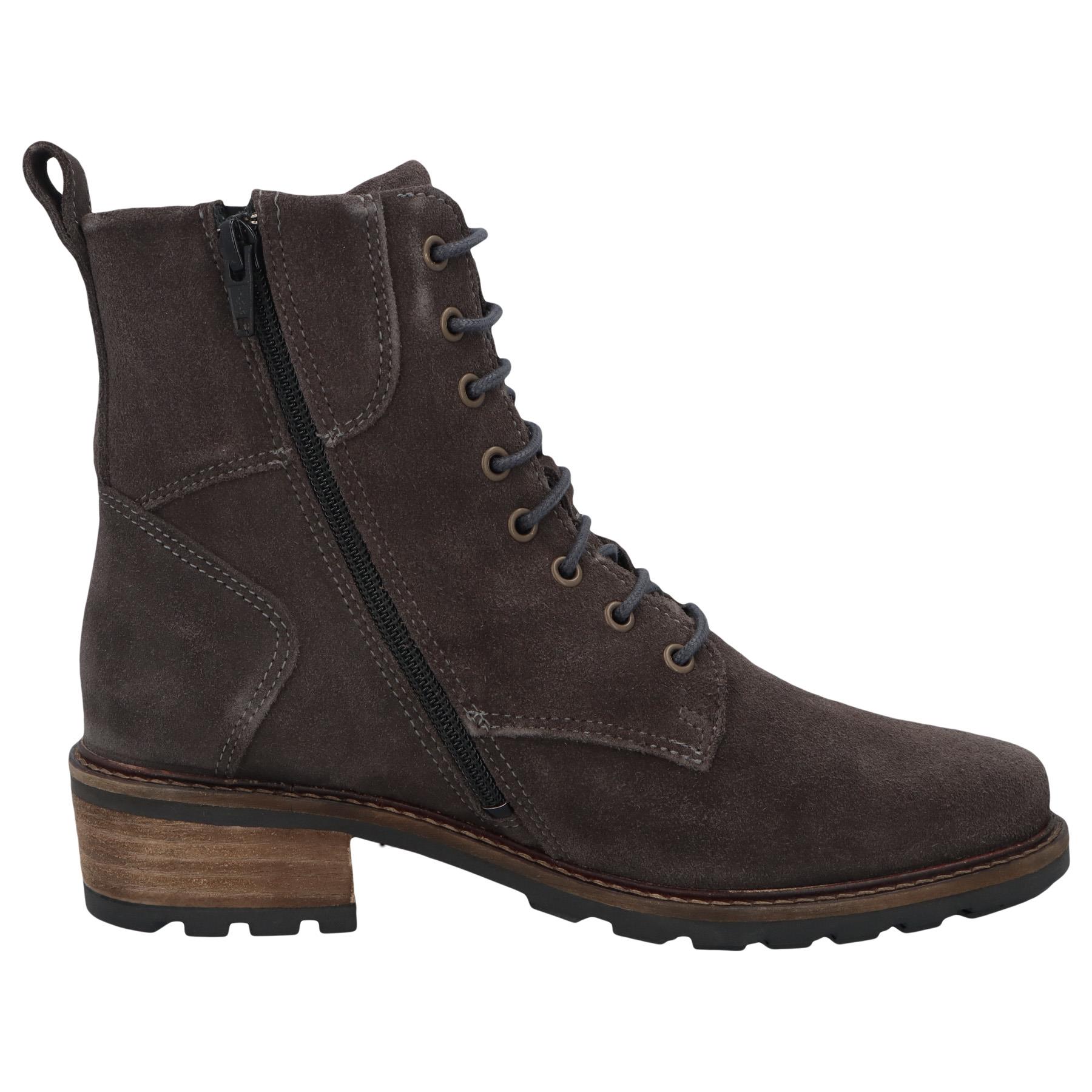 graue stiefel seitenansicht rechts