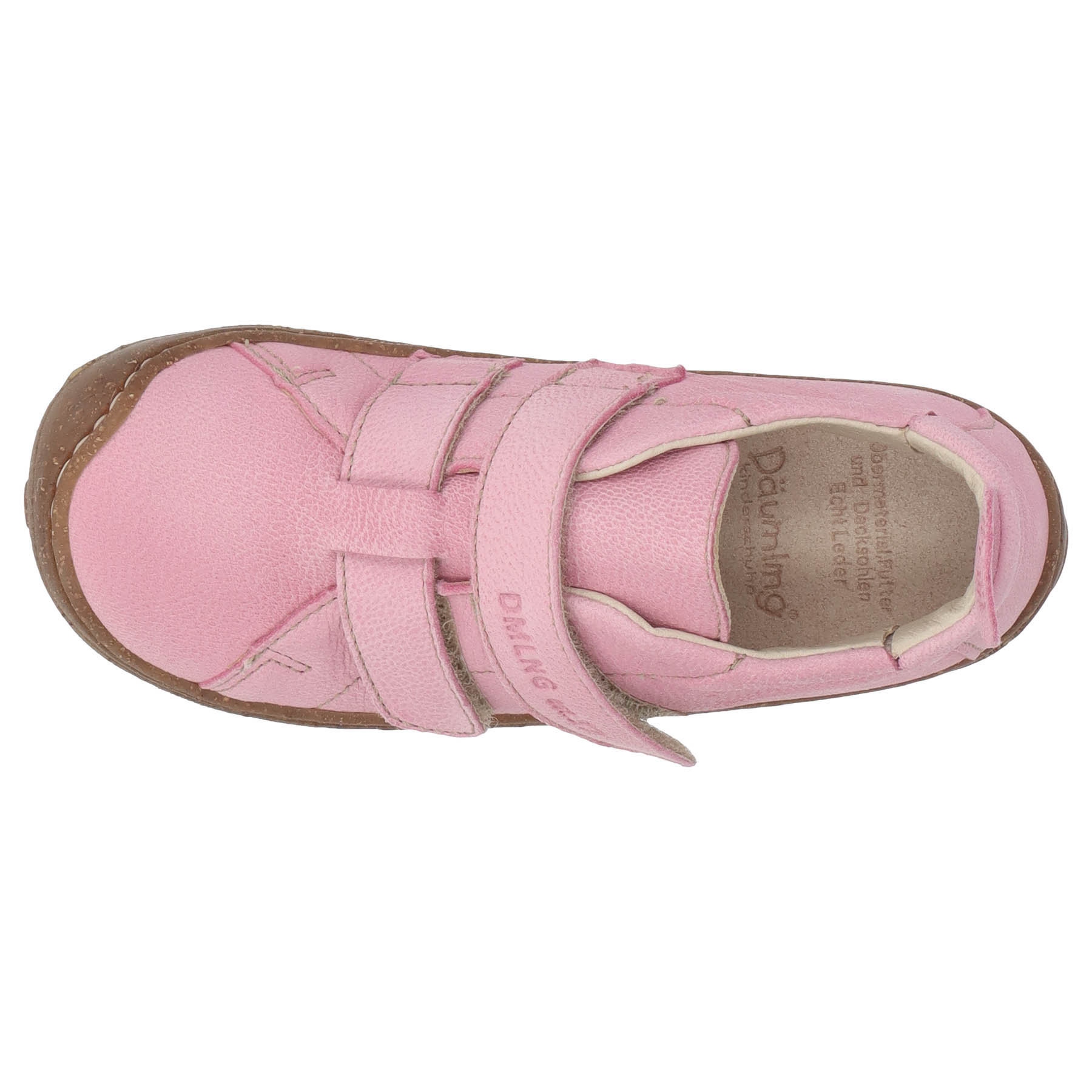 rote lauflernschuhe draufsicht