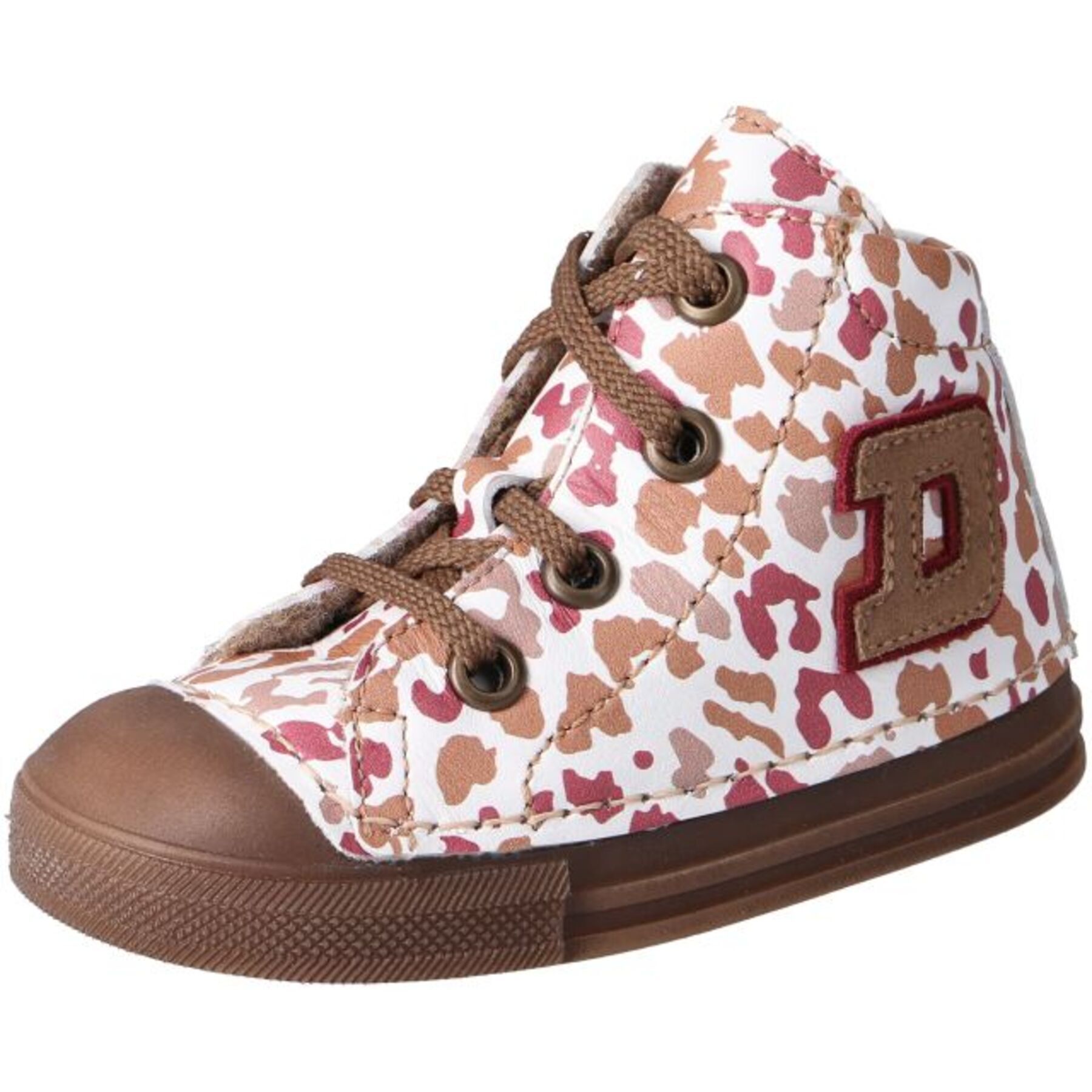 braune lauflernschuhe 3-4 ansicht