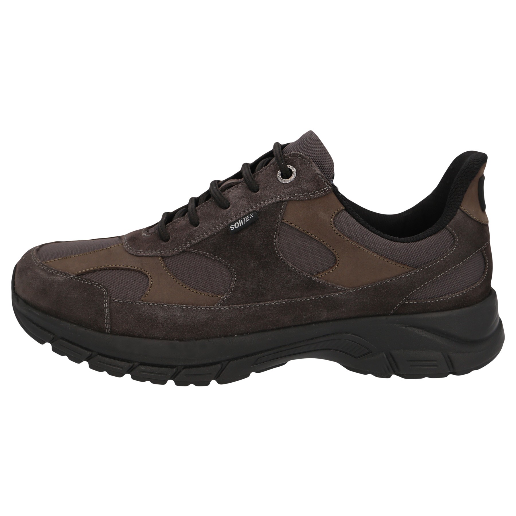 graue halbschuh seitenansicht links
