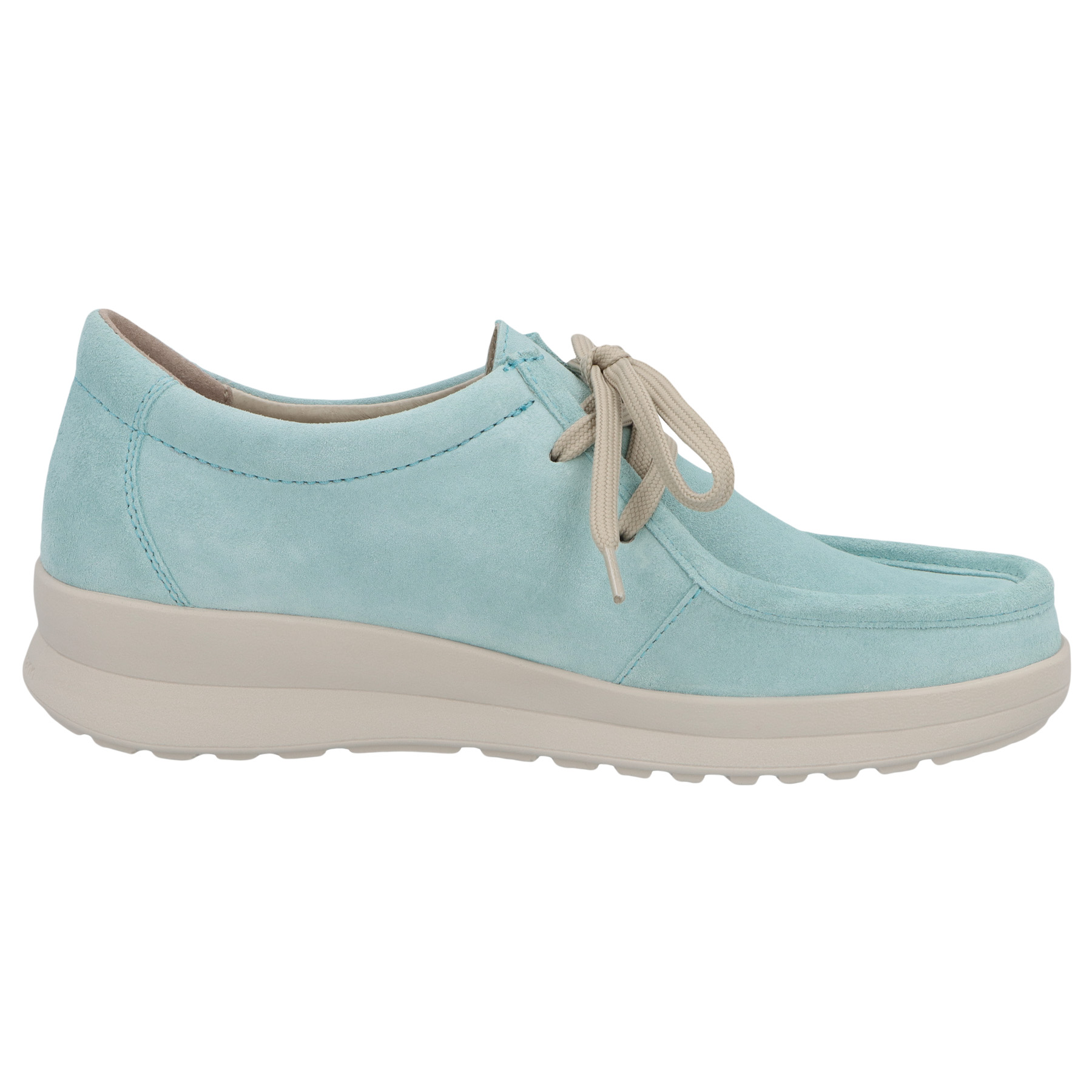 grüne halbschuh seitenansicht rechts