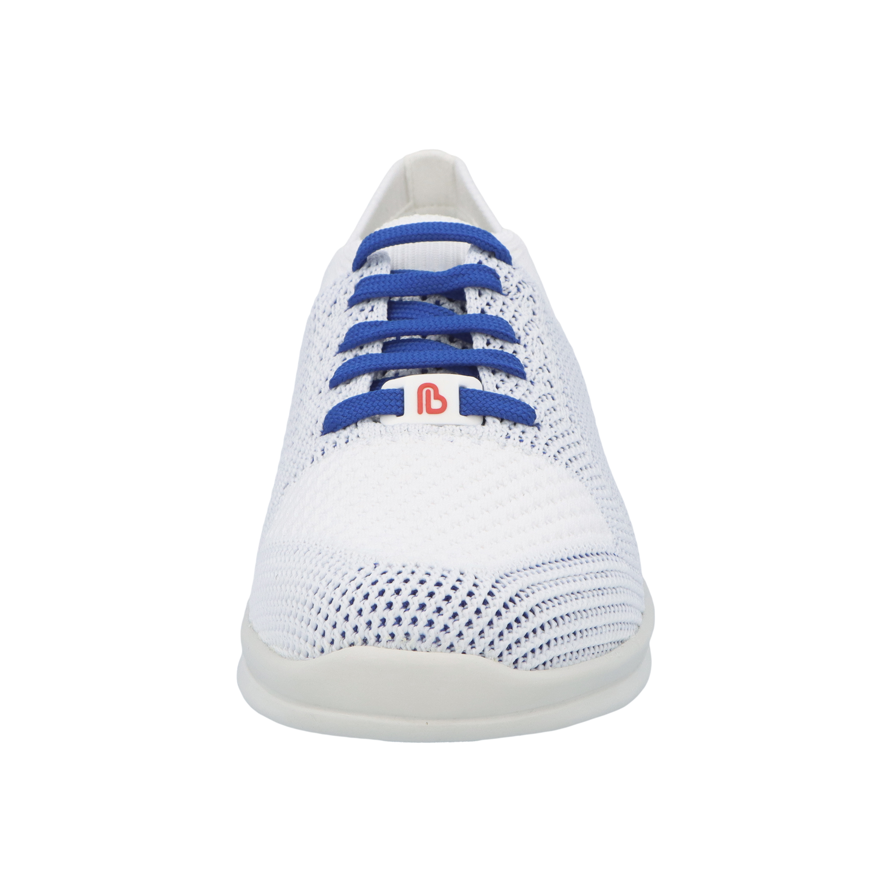 blaue sneaker vorderansicht