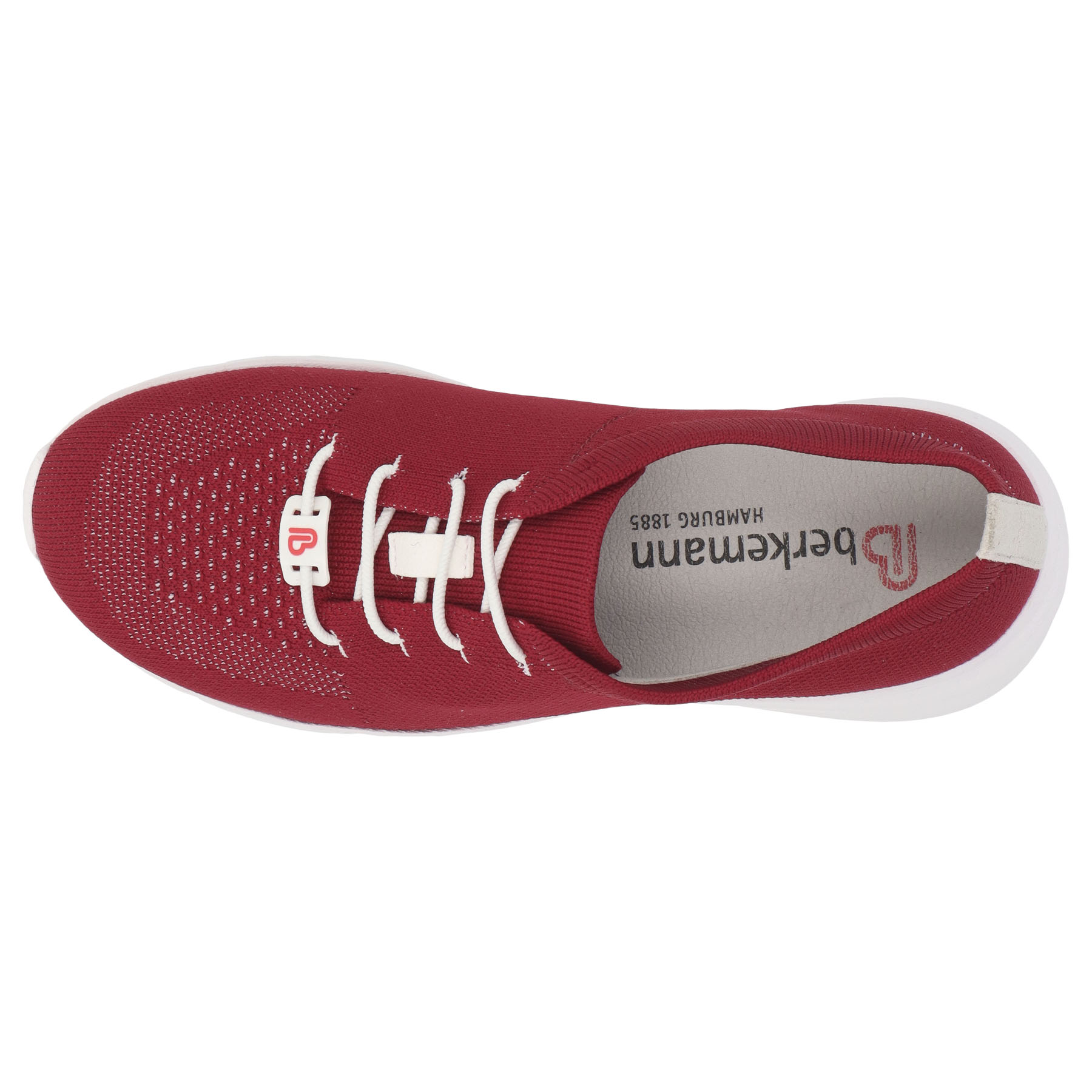 rote sneaker draufsicht