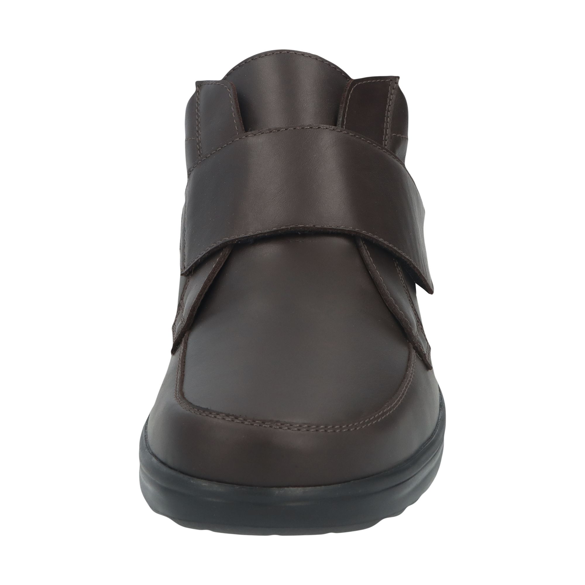 braune halbschuh vorderansicht