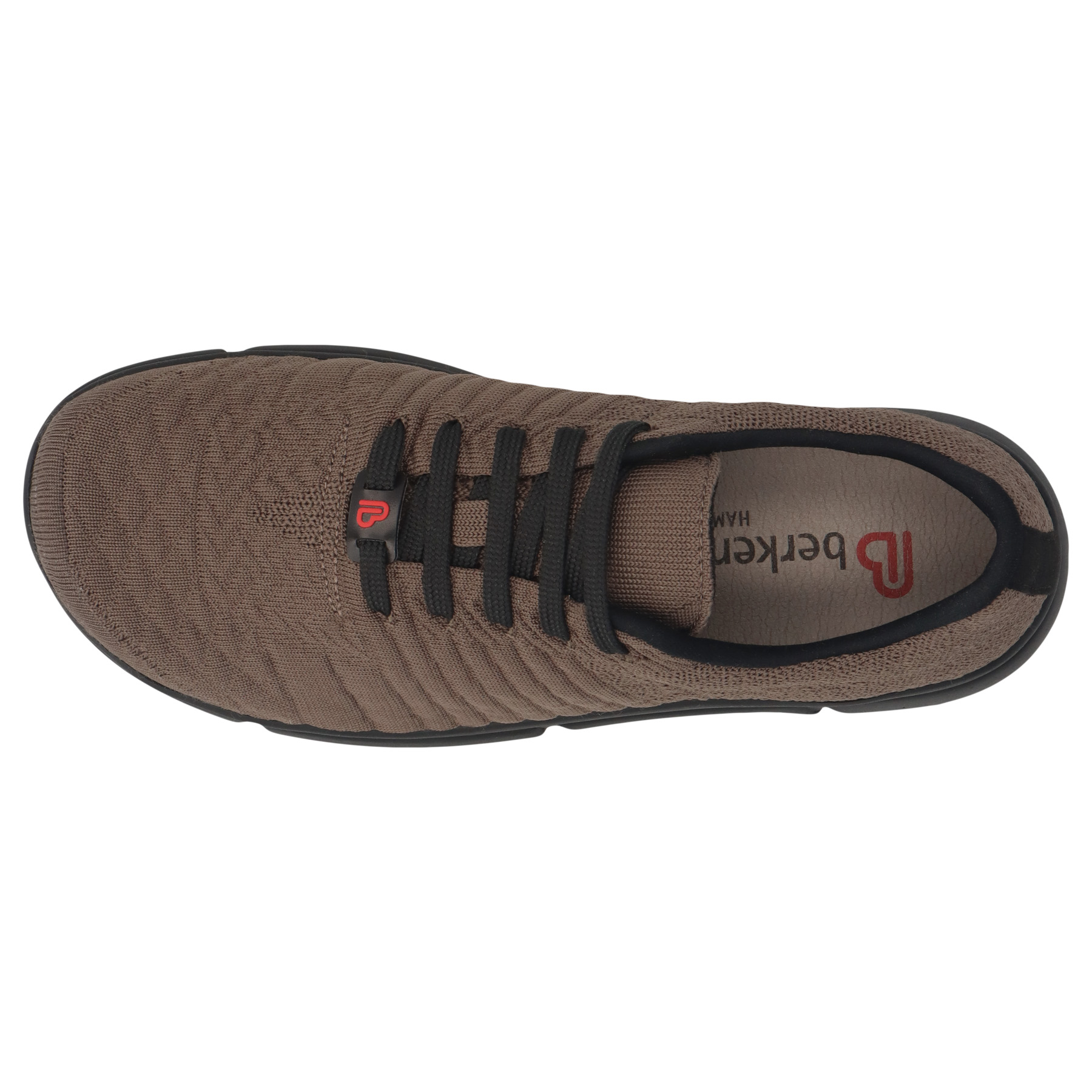 braune sneaker draufsicht