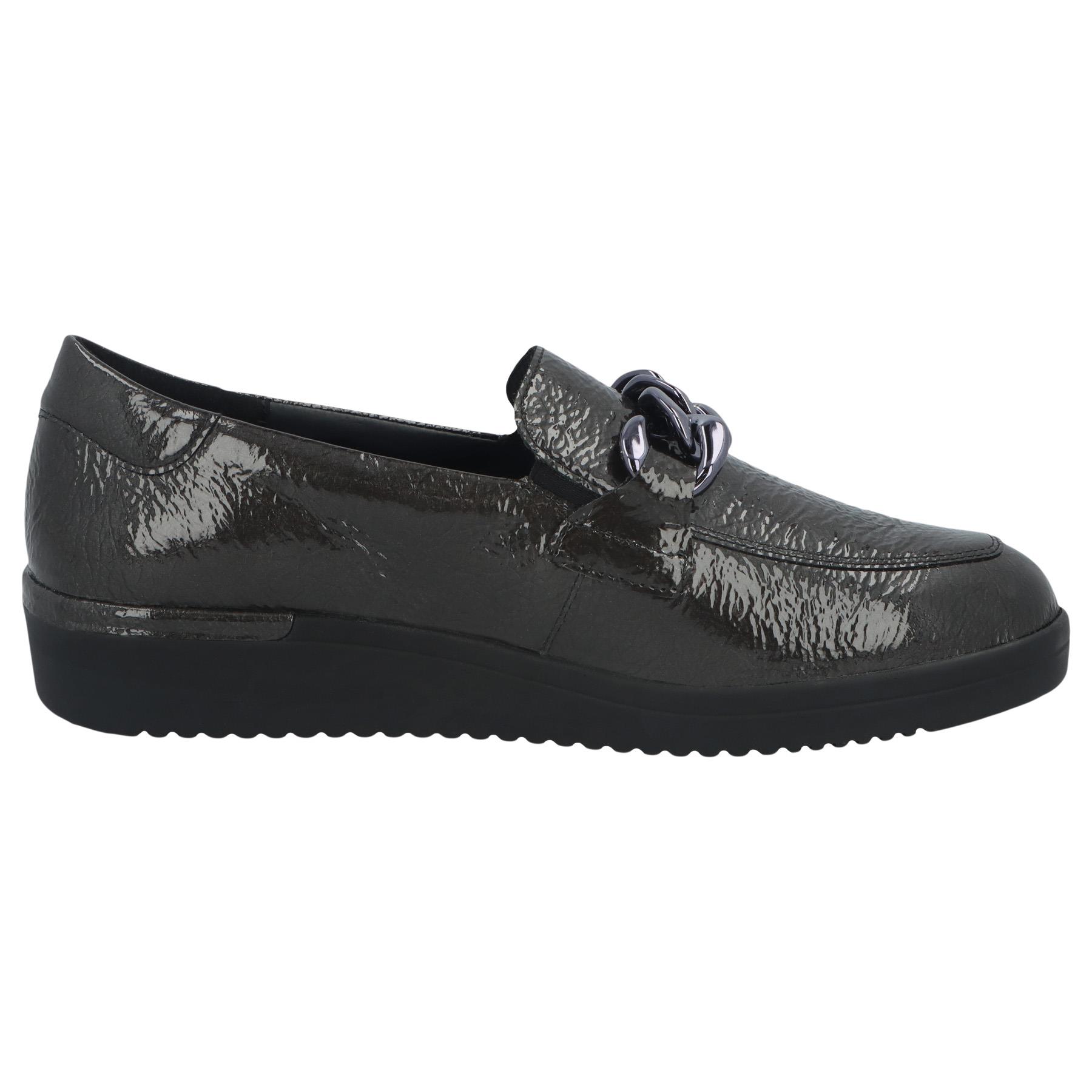 graue slipper seitenansicht rechts