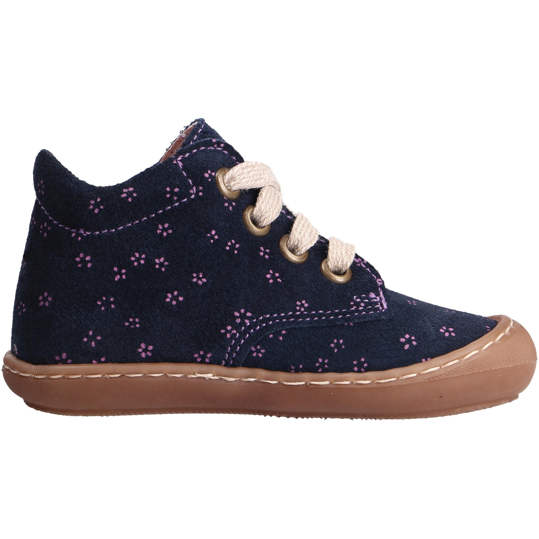 blaue lauflernschuhe seitenansicht rechts