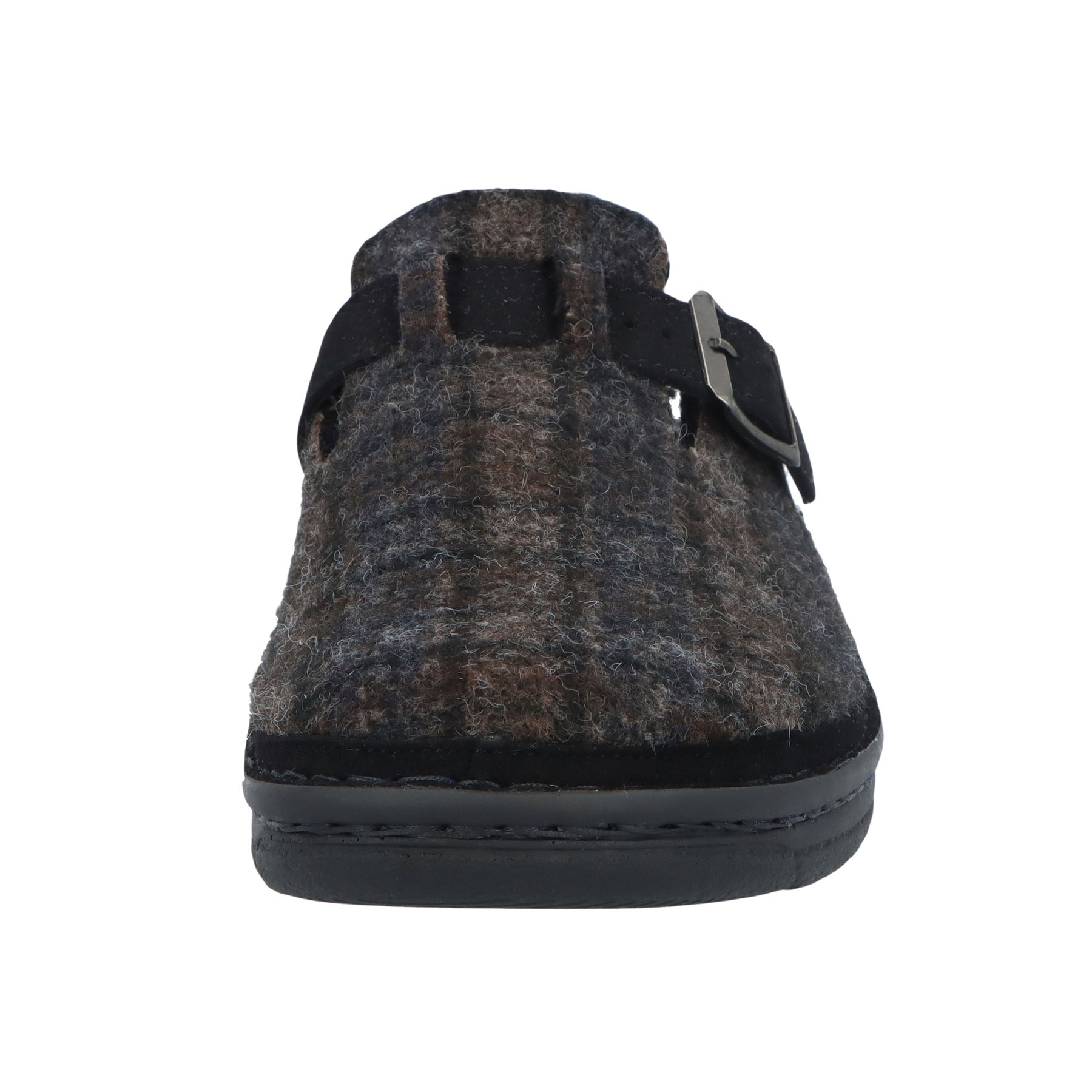 braune hausschuhe vorderansicht