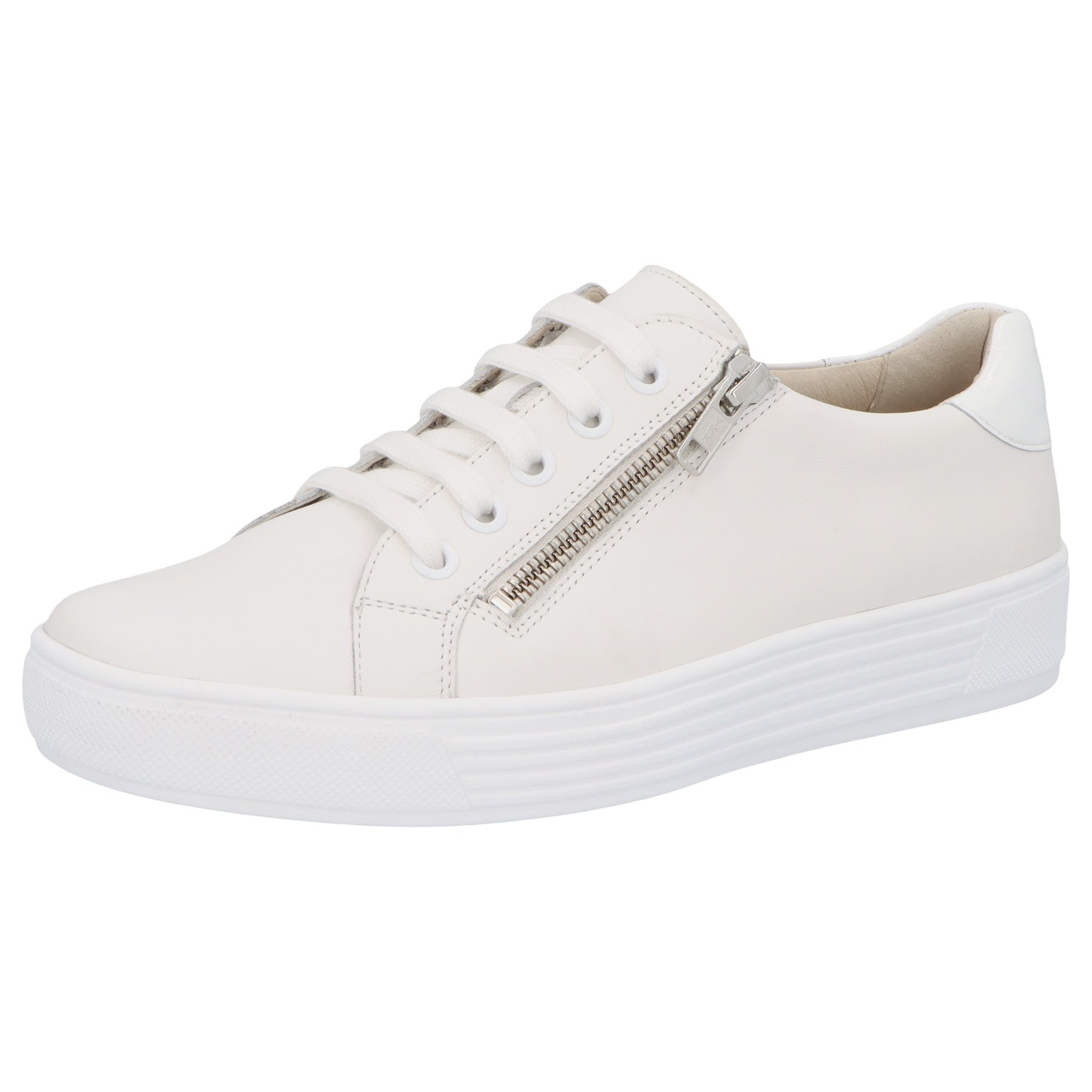 weiße halbschuh 3-4 ansicht