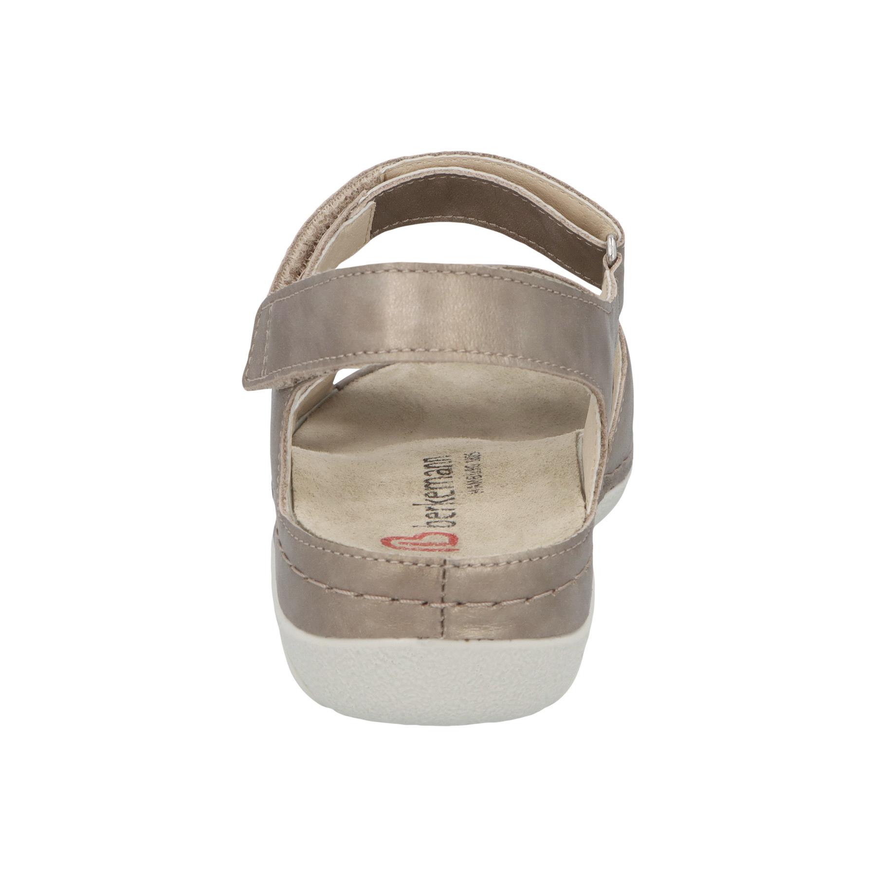 mehrfarbige sandale hinteransicht