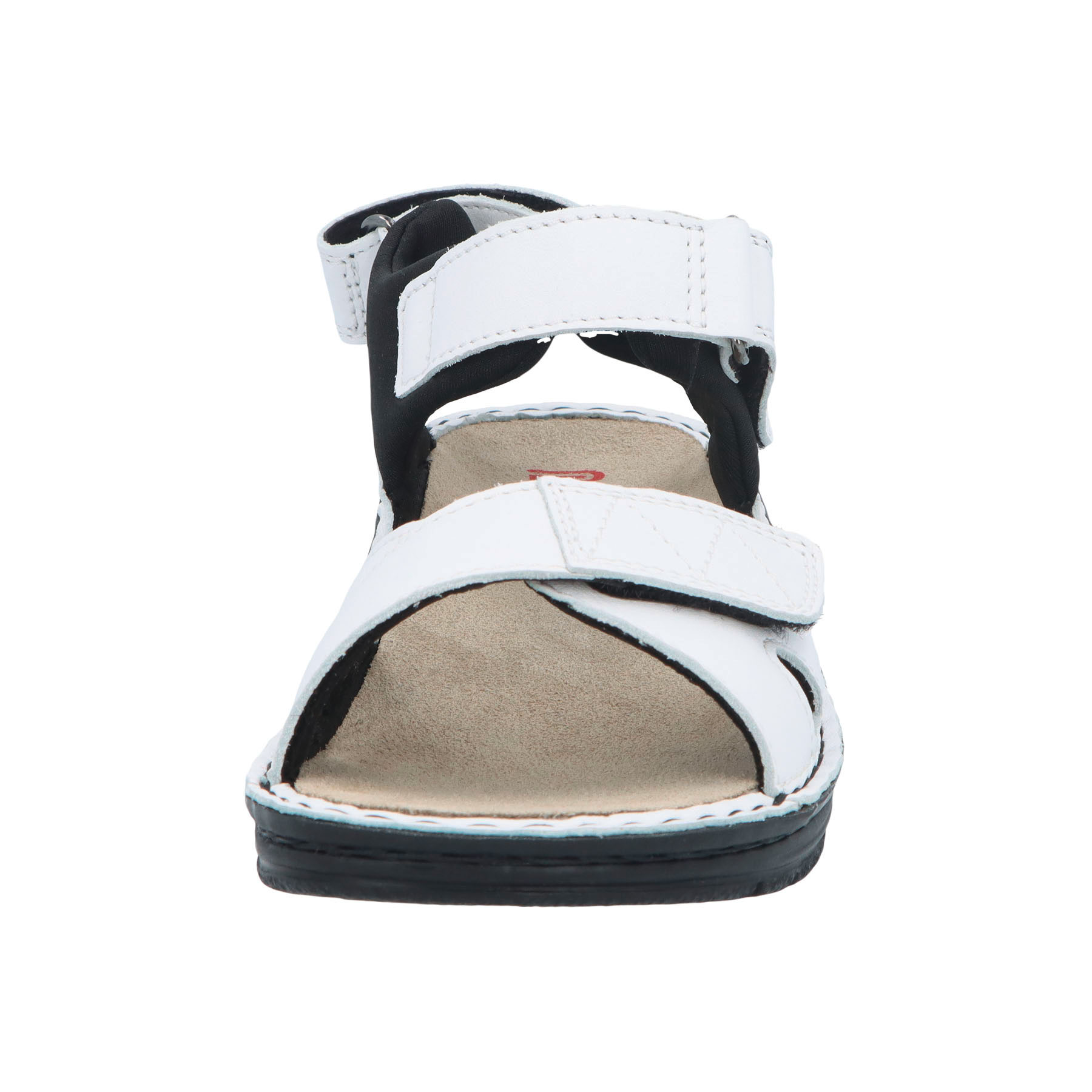 weiße sandale vorderansicht