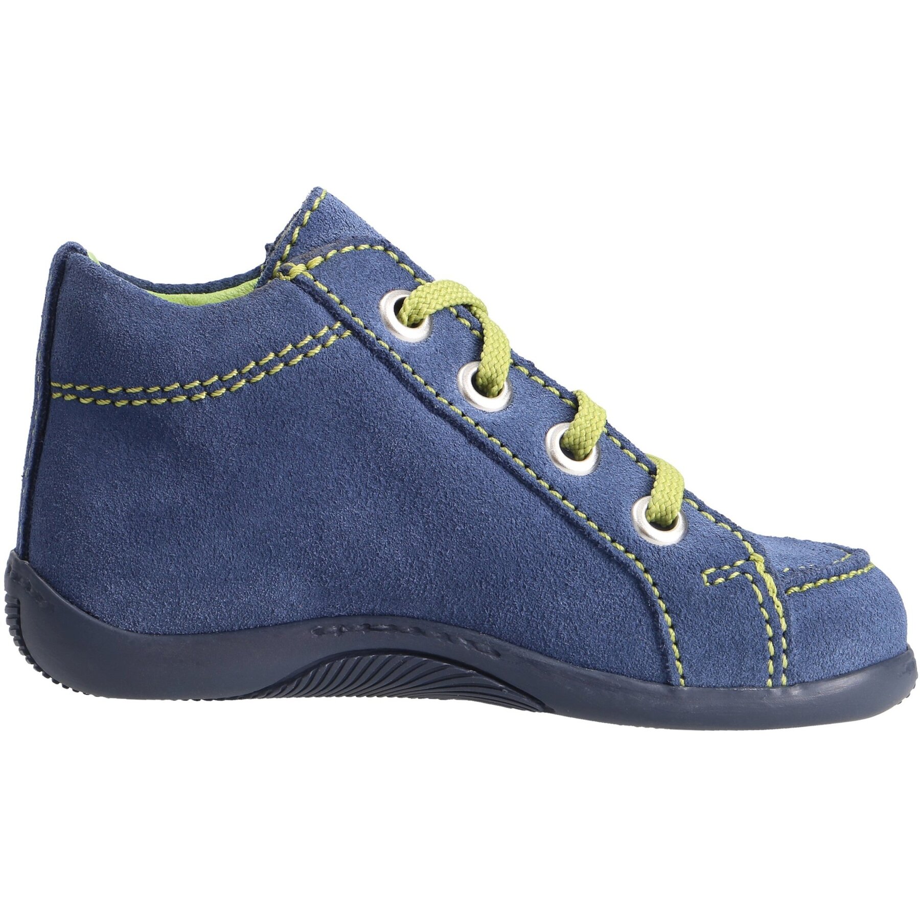 blaue lauflernschuhe seitenansicht rechts