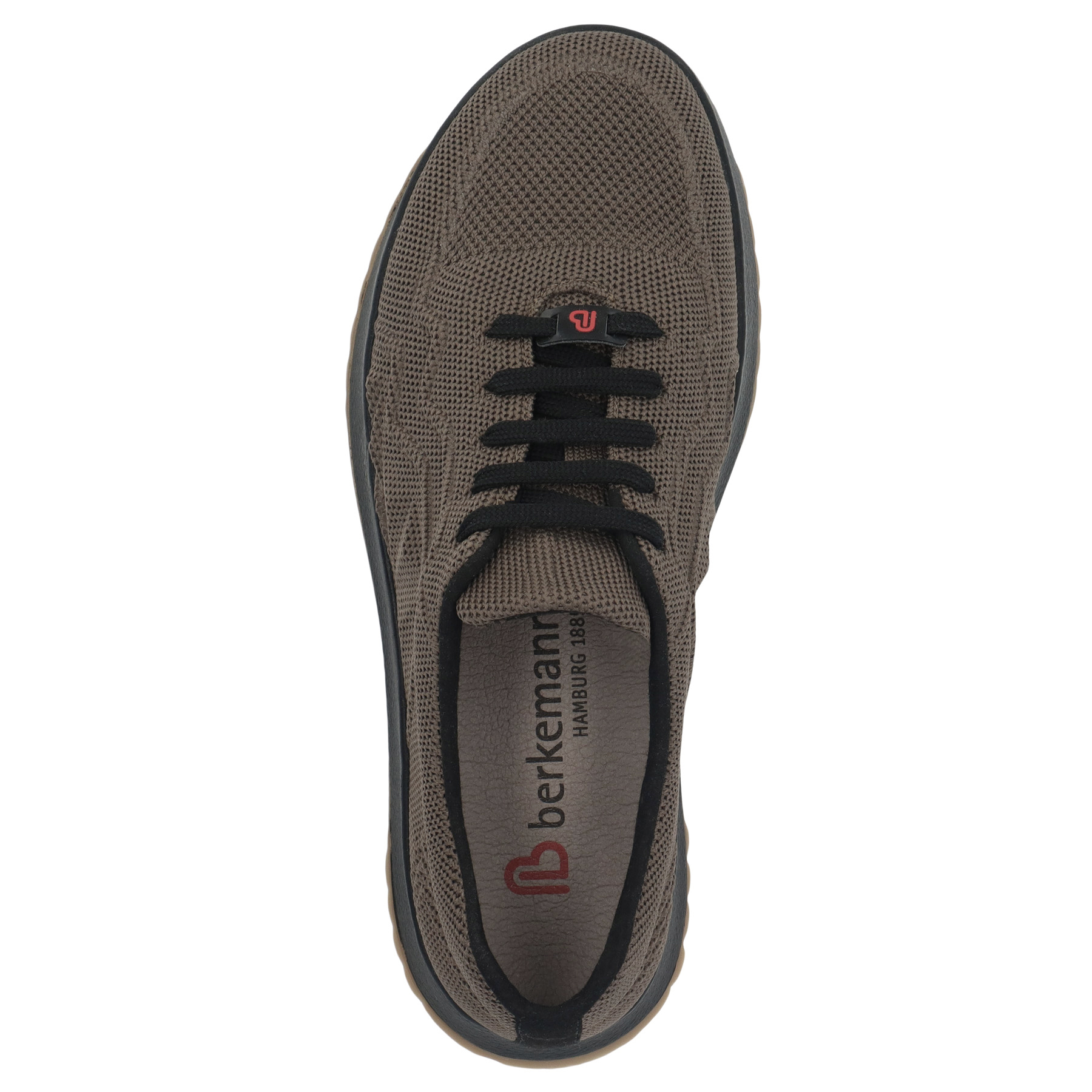 braune sneaker draufsicht