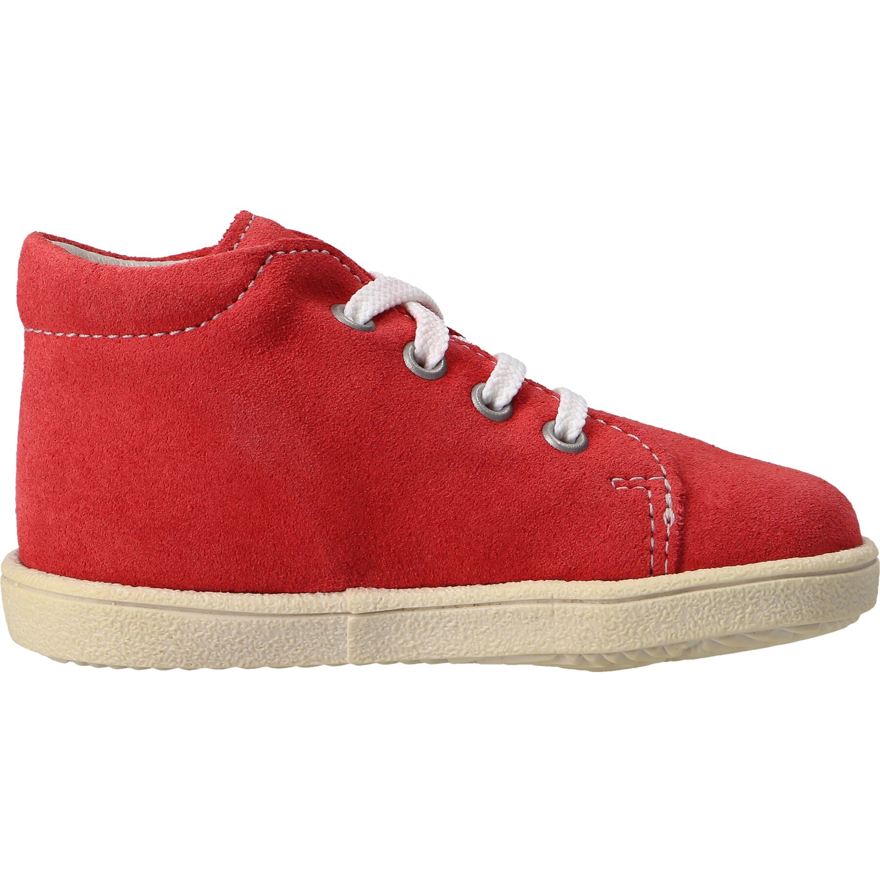 rote lauflernschuhe seitenansicht rechts