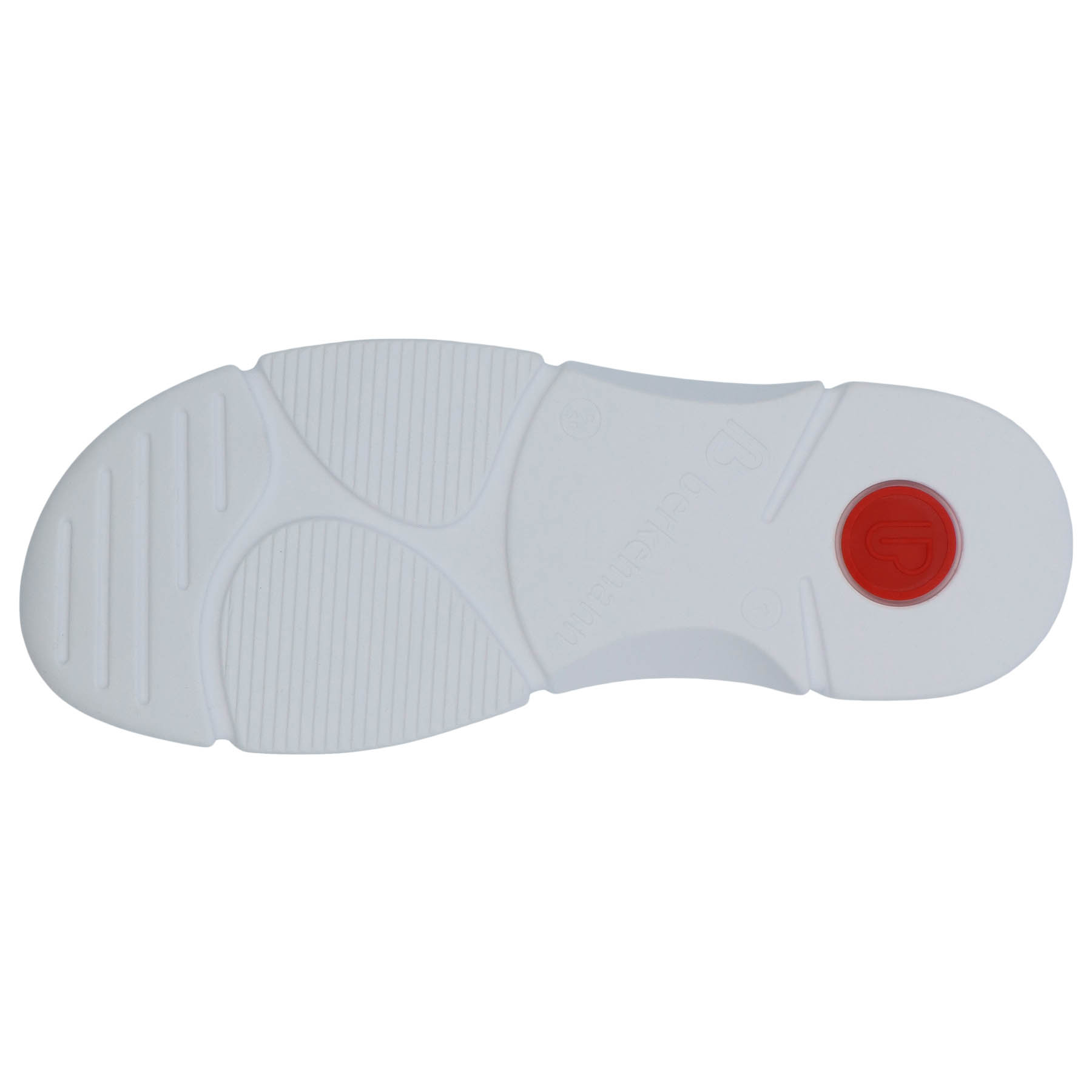 blaue sneaker sohlenansicht