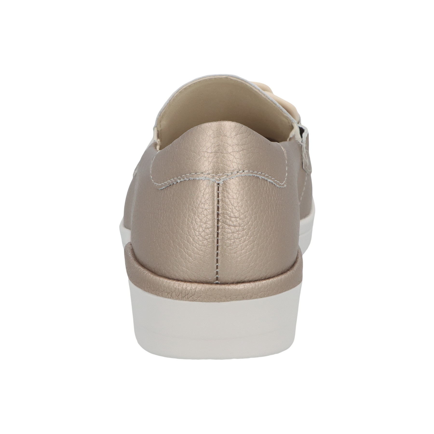 braune slipper hinteransicht