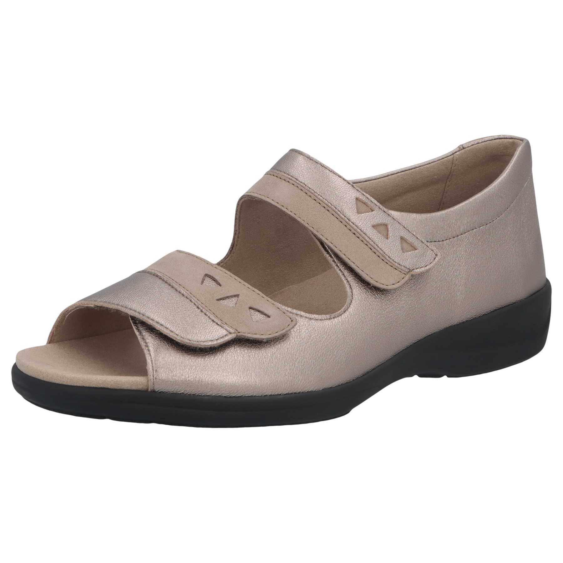 graue sandale 3-4 ansicht