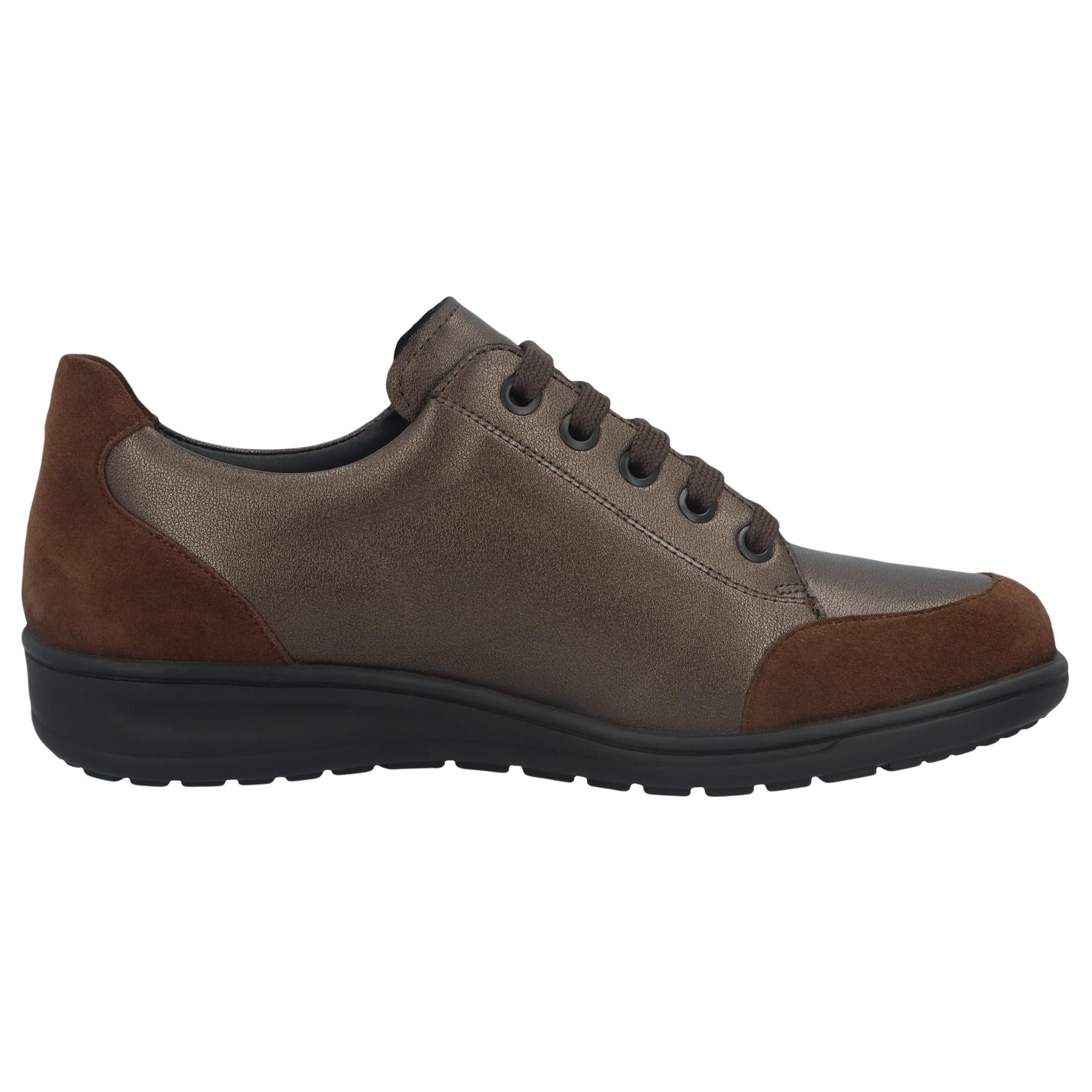 braune halbschuh seitenansicht rechts