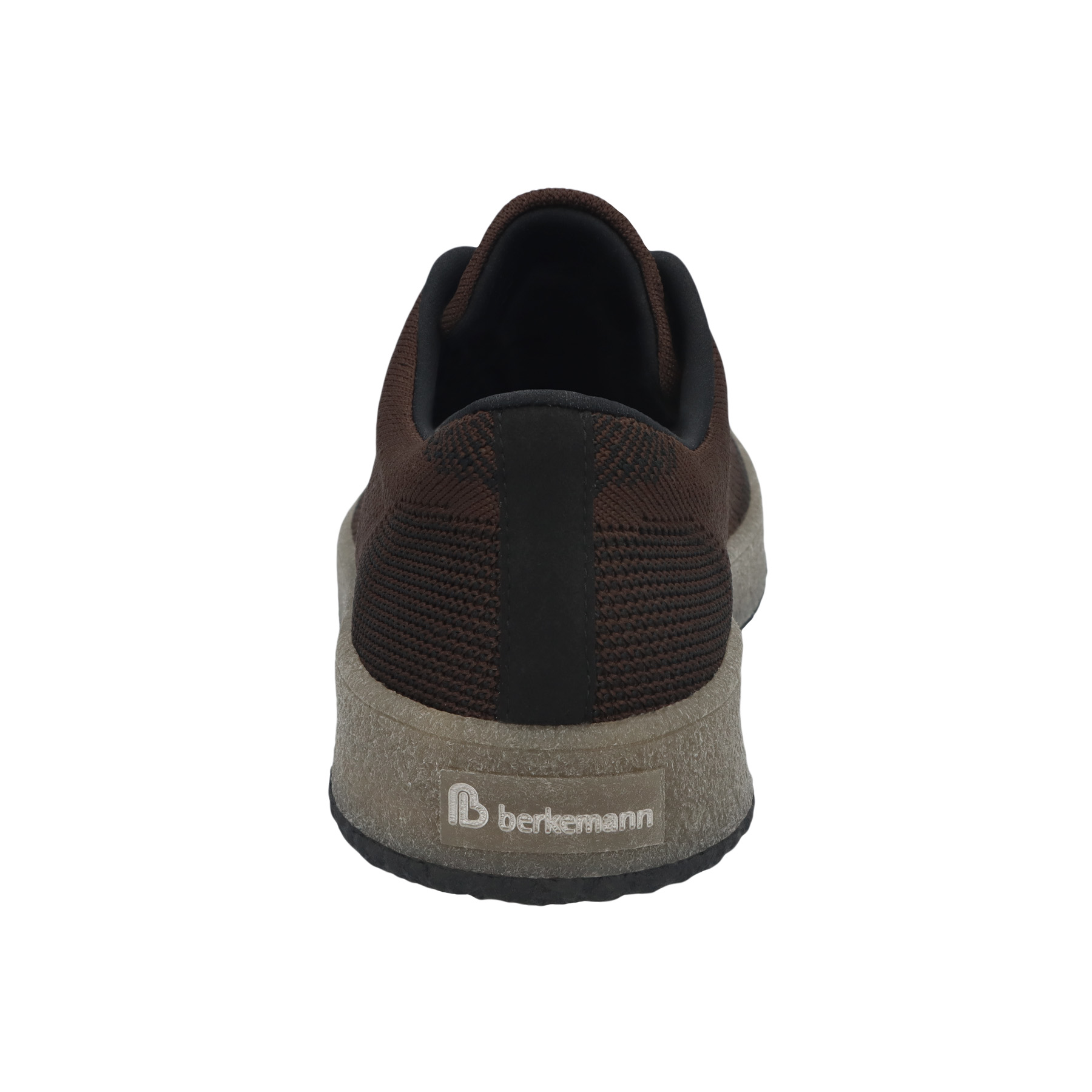 braune sneaker hinteransicht