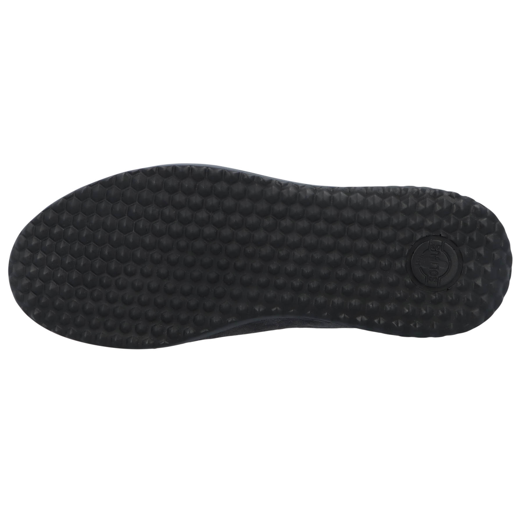 graue halbschuh sohlenansicht