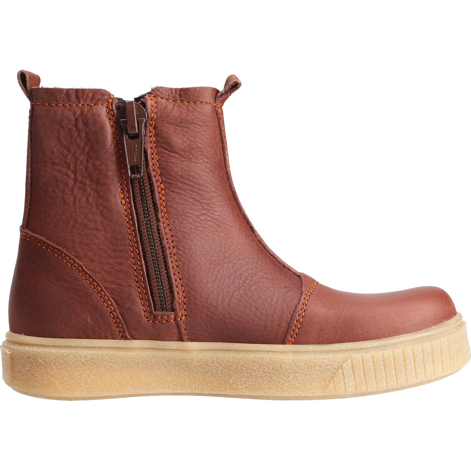 braune stiefel seitenansicht rechts