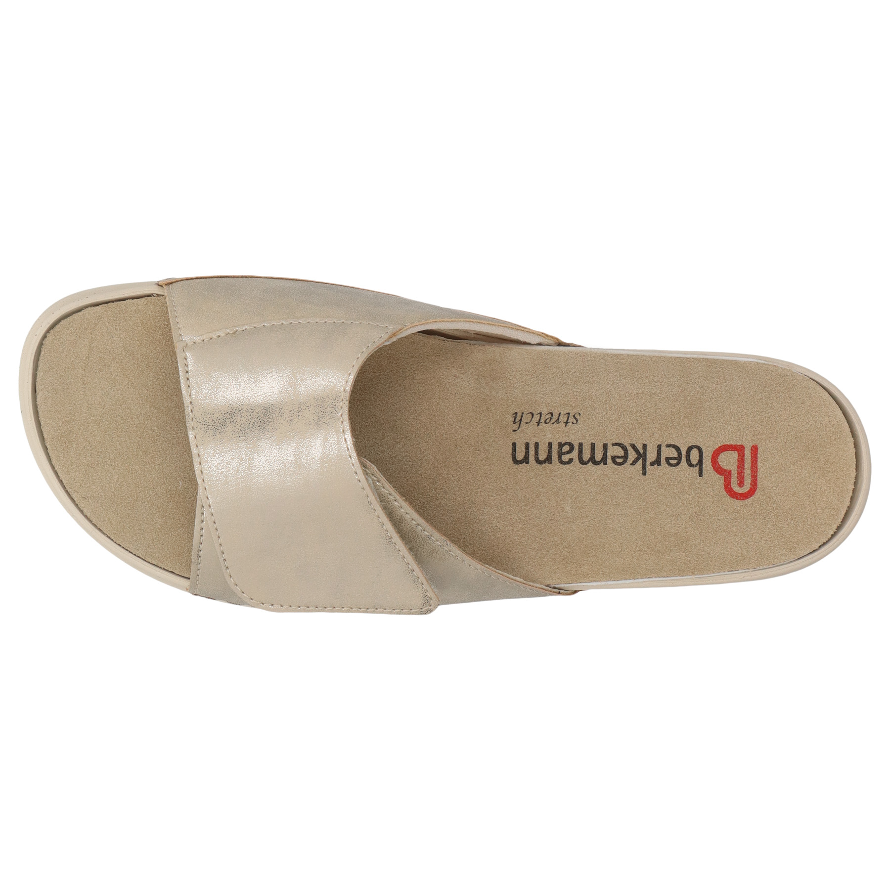 mehrfarbige pantolette draufsicht