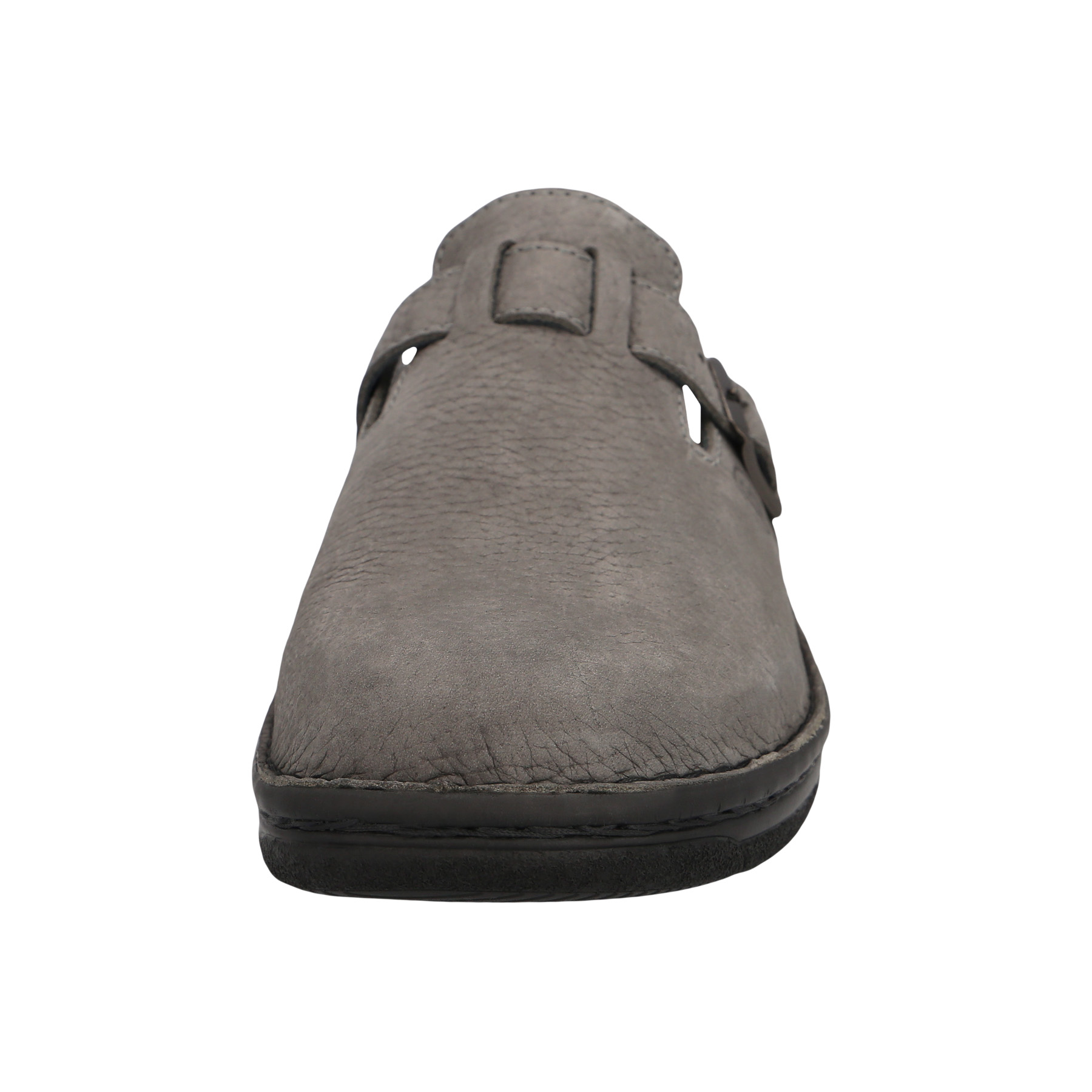 graue clogs vorderansicht