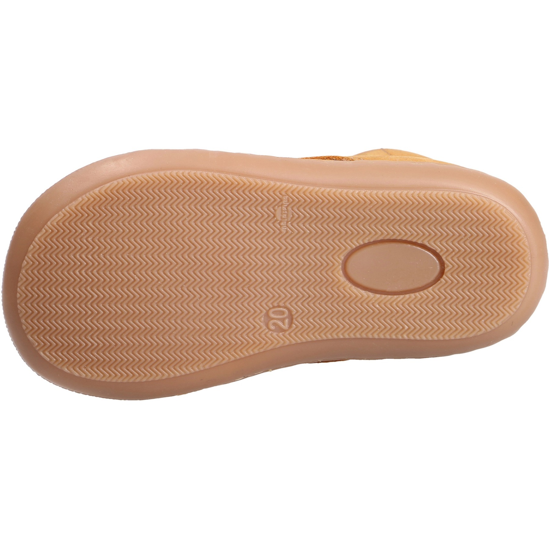 braune lauflernschuhe sohlenansicht