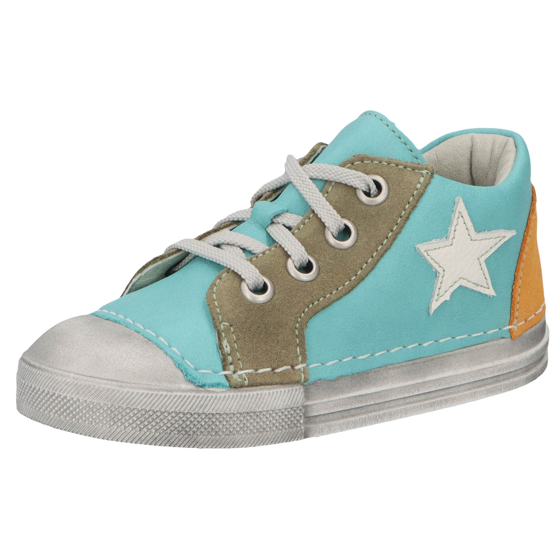 mehrfarbige lauflernschuhe 3-4 ansicht